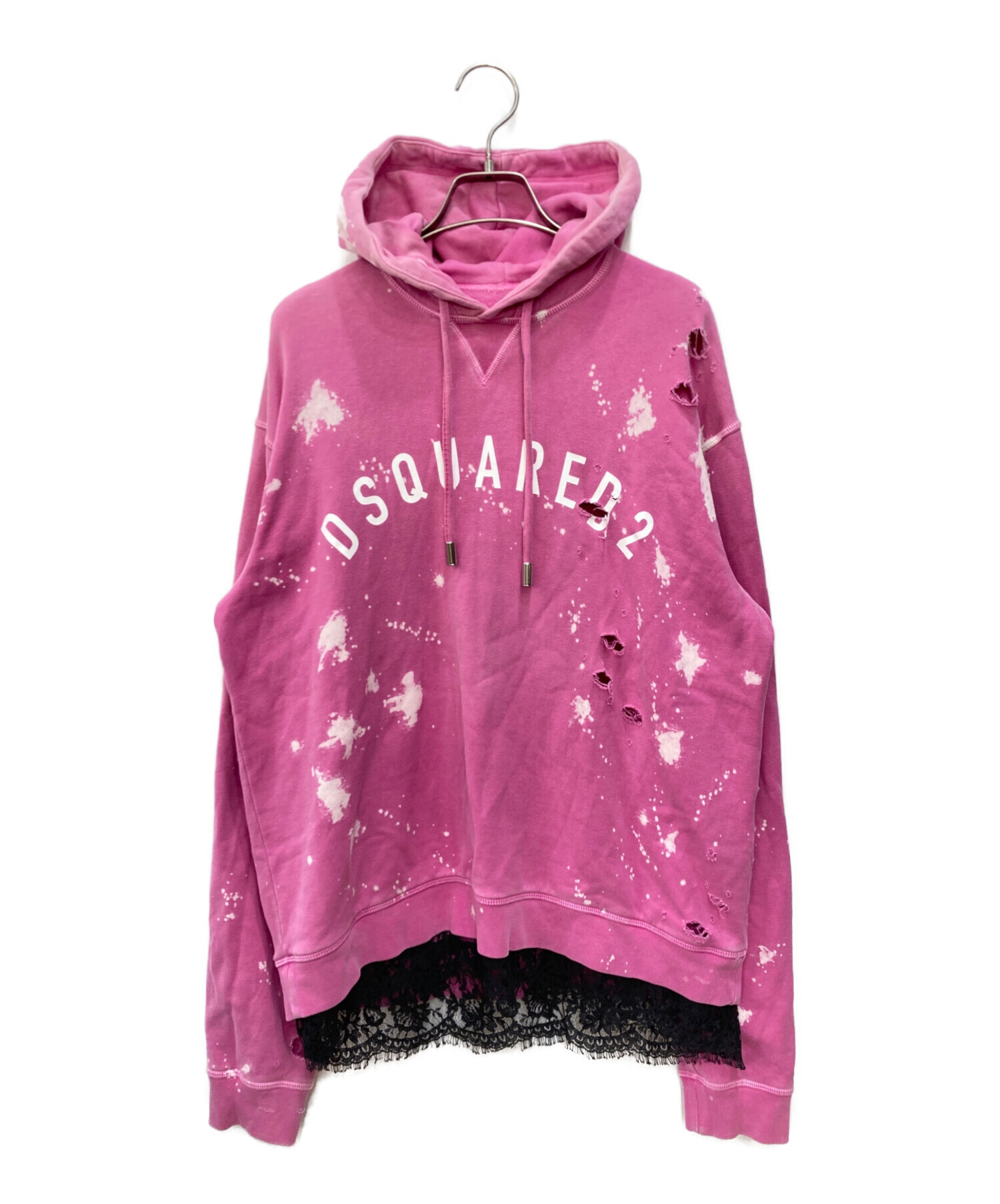 中古・古着通販】DSQUARED2 (ディースクエアード) Sweater Pink Logo