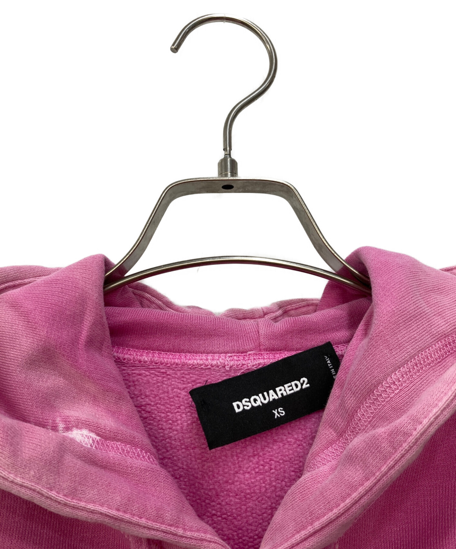 DSQUARED2 ビッグロゴウィンドブレーカー 22ss ピンク サイズ44 中古・古着通販】DSQUARED2 (ディースクエアード) Sweater Pink Logo