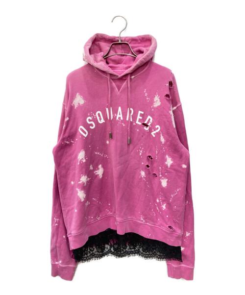 中古・古着通販】DSQUARED2 (ディースクエアード) Sweater Pink Logo
