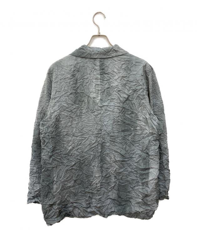 中古・古着通販】ISSEY MIYAKE (イッセイミヤケ) シワ加工テーラード