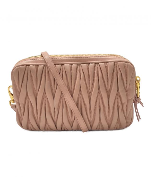 中古・古着通販】MIU MIU (ミュウミュウ) マテラッセ レザー