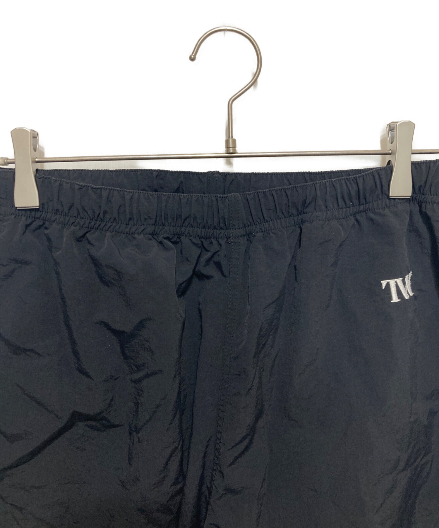 【美品】TW Nylon Pants ナイロンパンツ　Mサイズ　 ブラック 中古・古着通販】TW (トゥ) Unisex Nylon Pants ブラック サイズ:M