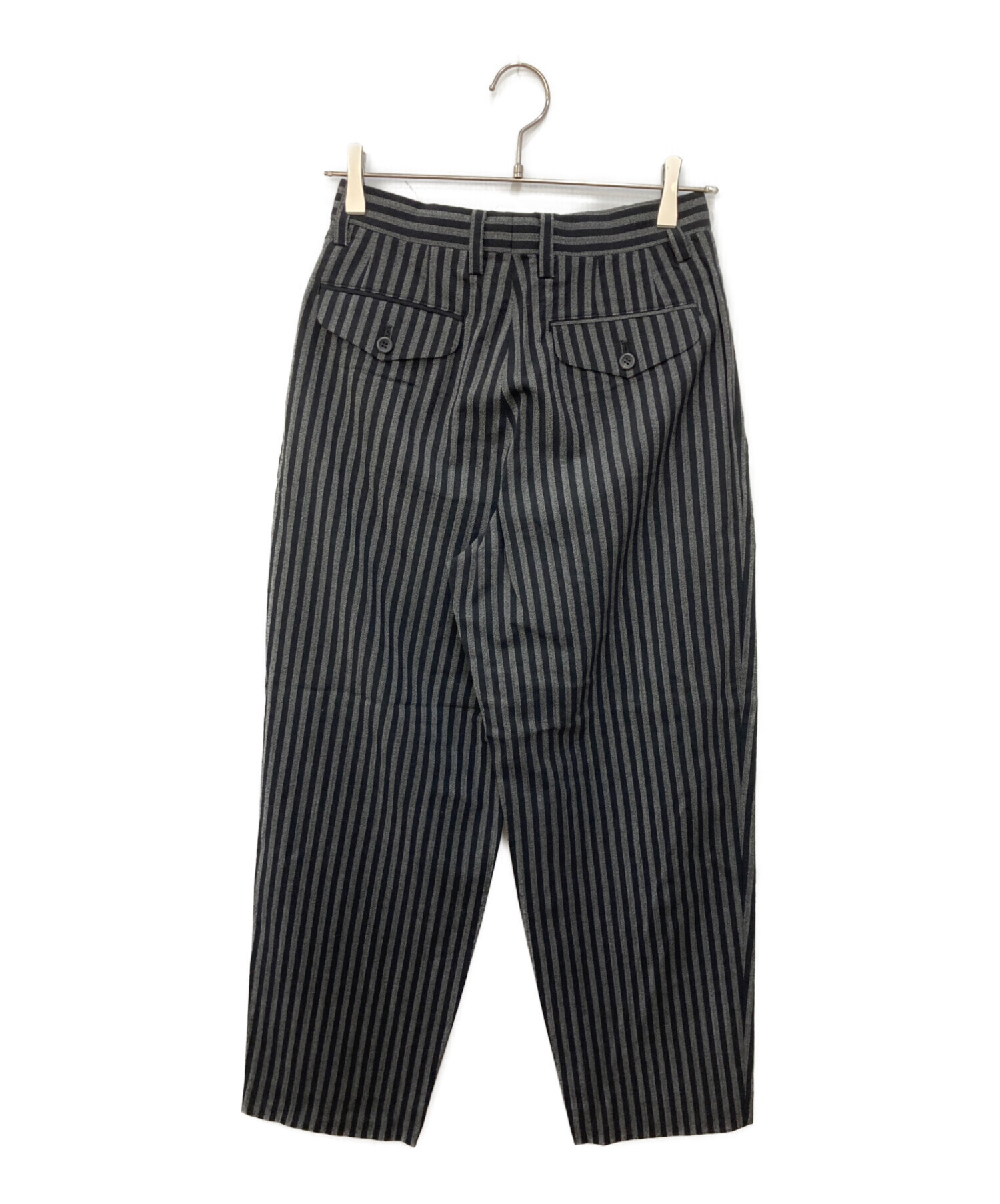 中古・古着通販】ISSEY MIYAKE (イッセイミヤケ) 90sストライプパンツ