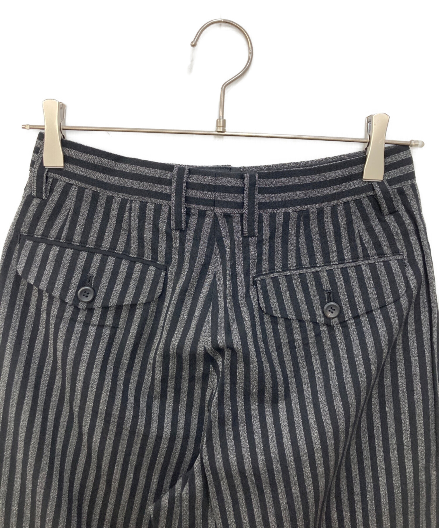 ビンテージ アーカイブ 90s ISSEY MIYAKE バイクパンツ 激レア 中古・古着通販】ISSEY MIYAKE (イッセイミヤケ) 90sストライプパンツ