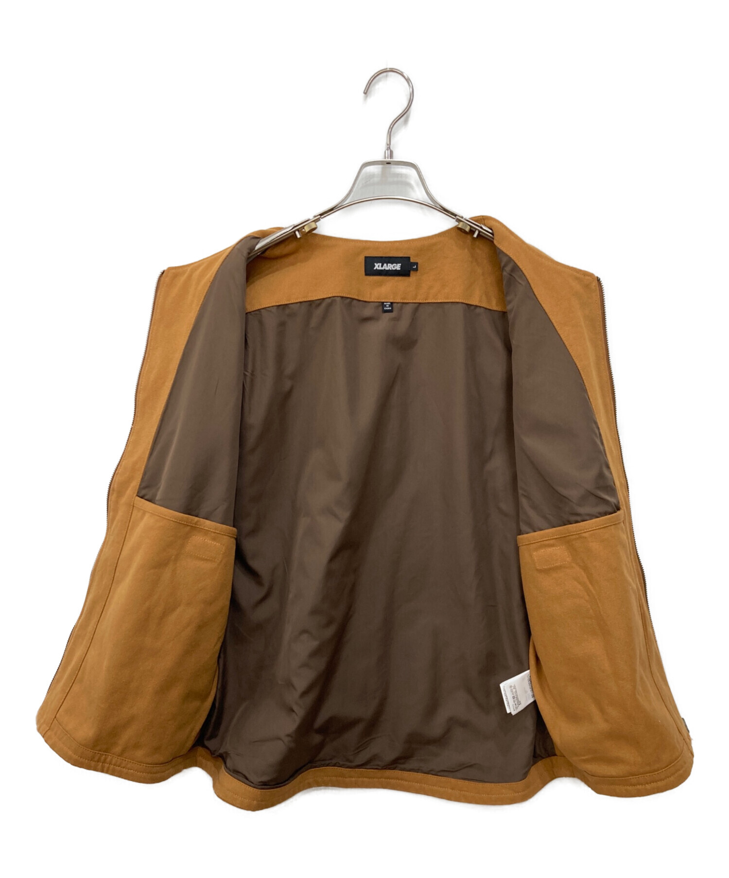 中古・古着通販】X-LARGE (エクストララージ) SHIRT KING WORK VEST