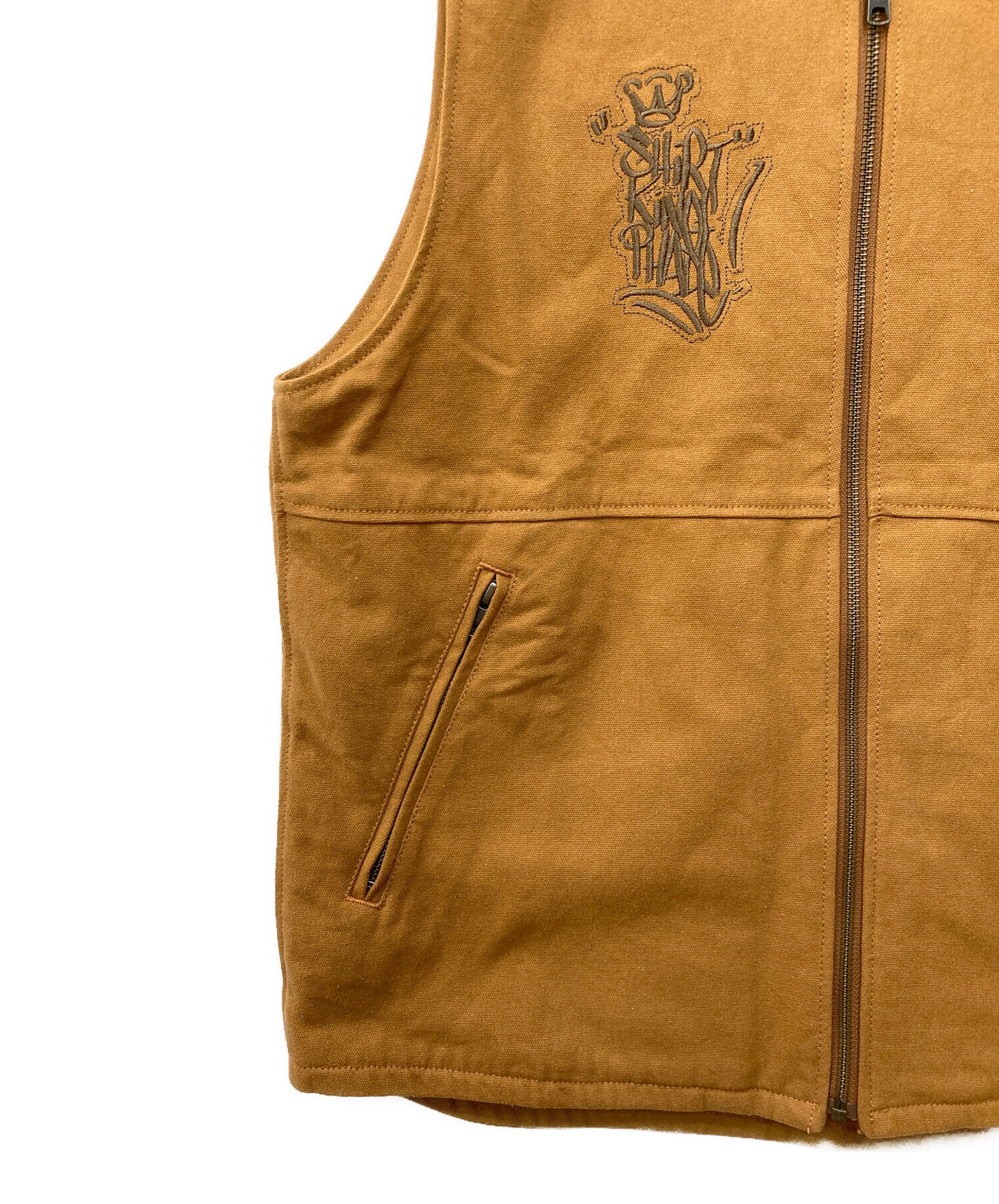 中古・古着通販】X-LARGE (エクストララージ) SHIRT KING WORK VEST