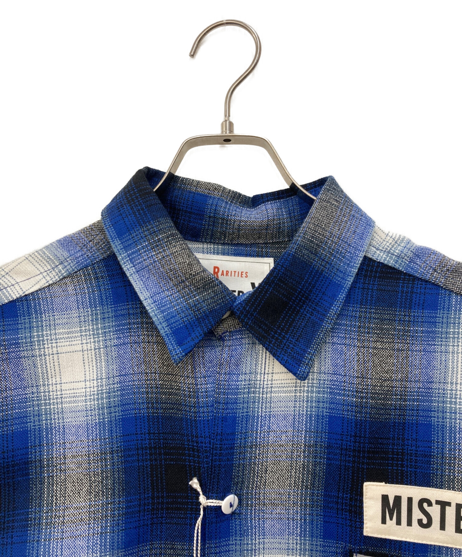 中古・古着通販】MISTER X (ミスターエックス) オンブレチェックシャツ