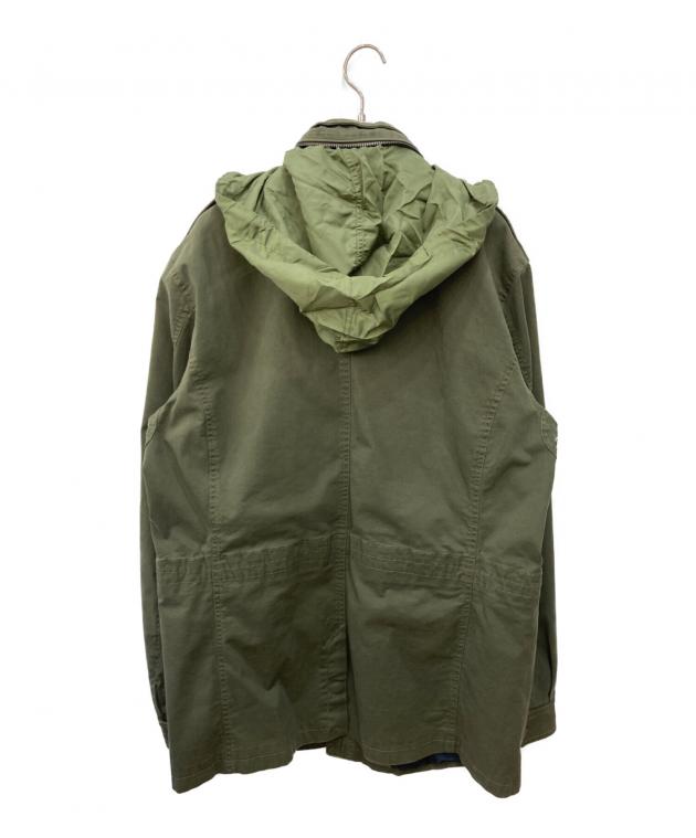 中古・古着通販】DIESEL (ディーゼル) ミリタリージャケット グリーン
