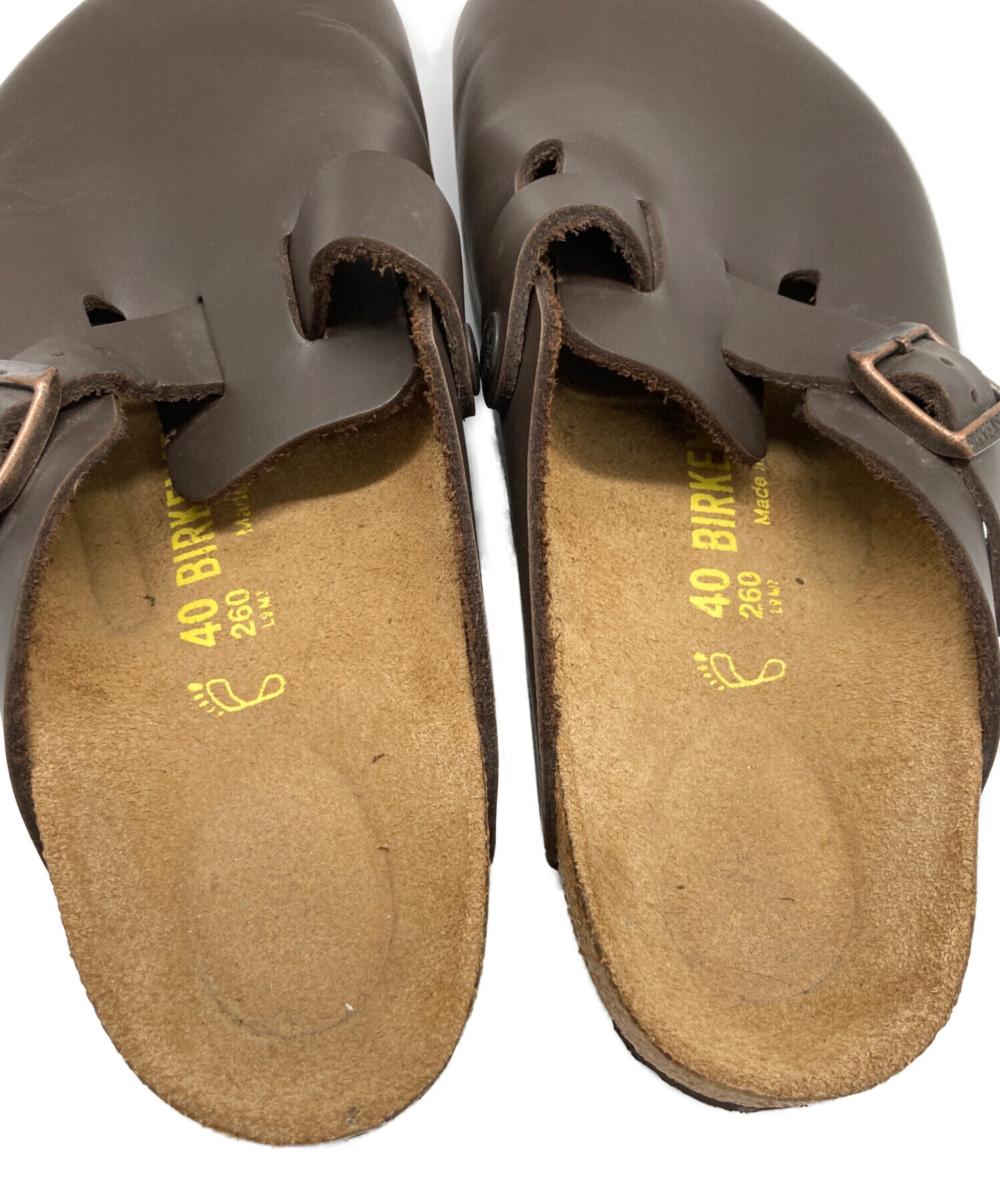 中古・古着通販】BIRKENSTOCK (ビルケンシュトック) BOSTON ブラウン