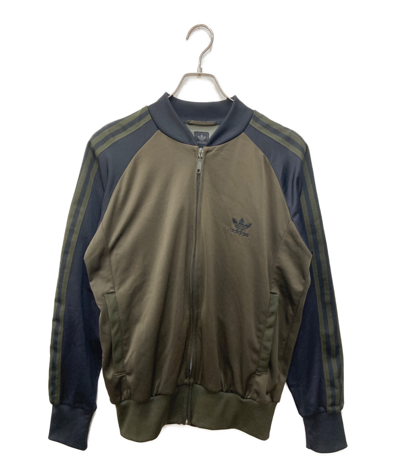   希少4XL トラックジャケット ブラック 古着 中古・古着通販】adidas (アディダス) 00'sトラックジャケット カーキ