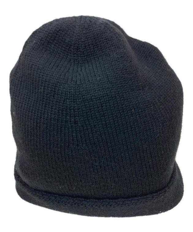 中古・古着通販】GUCCI (グッチ) シェリーラインニット帽 ブラック
