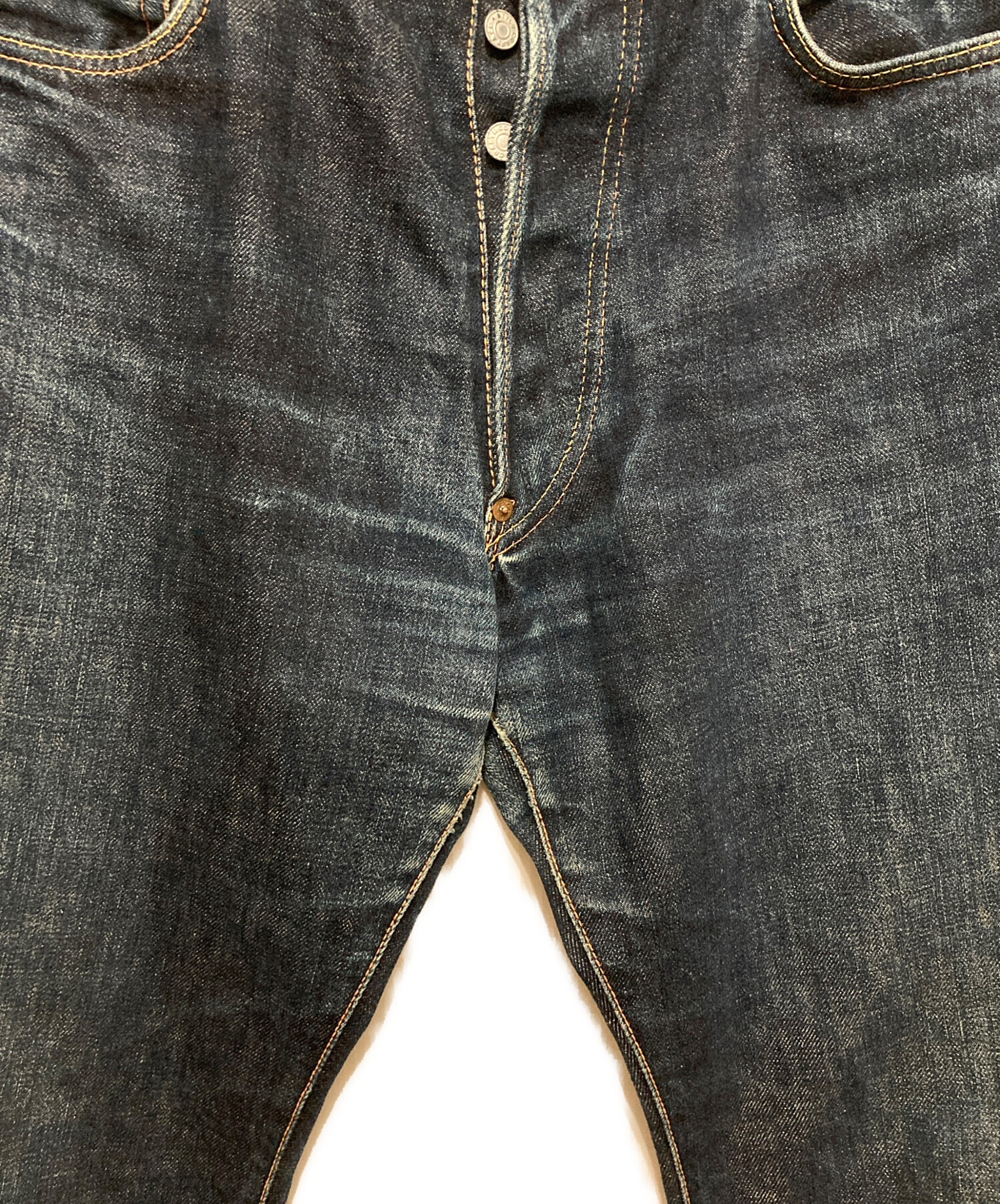 中古・古着通販】EVISU (エヴィス) カモメペイントデニムパンツ