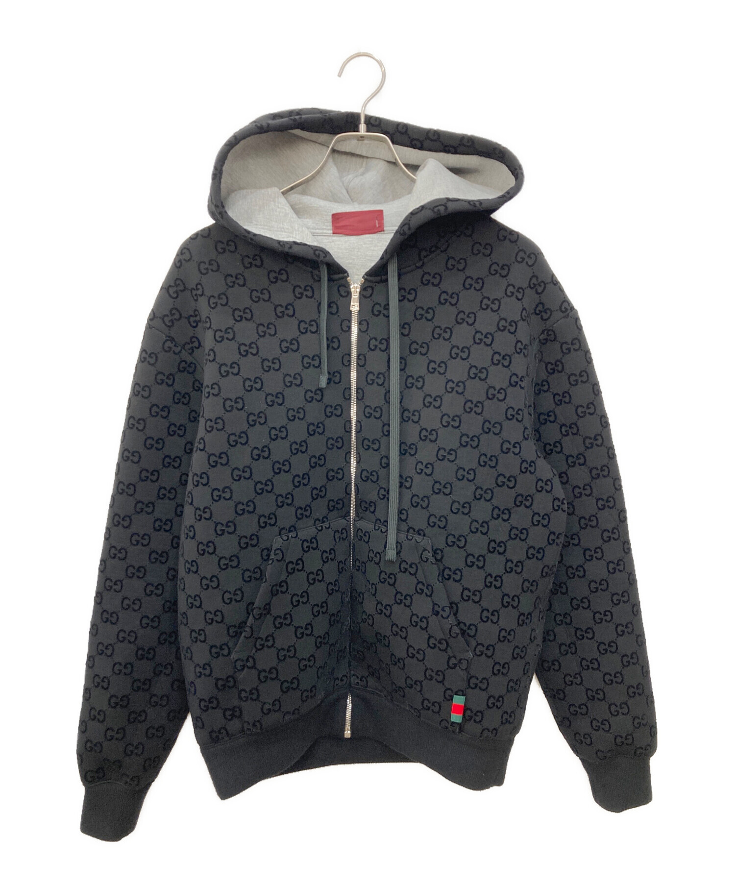中古・古着通販】GUCCI (グッチ) GGプリント ジャージー ジップ