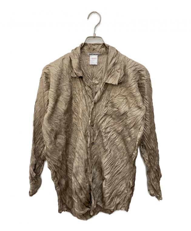 中古・古着通販】ISSEY MIYAKE (イッセイミヤケ) シワ加工シャツ
