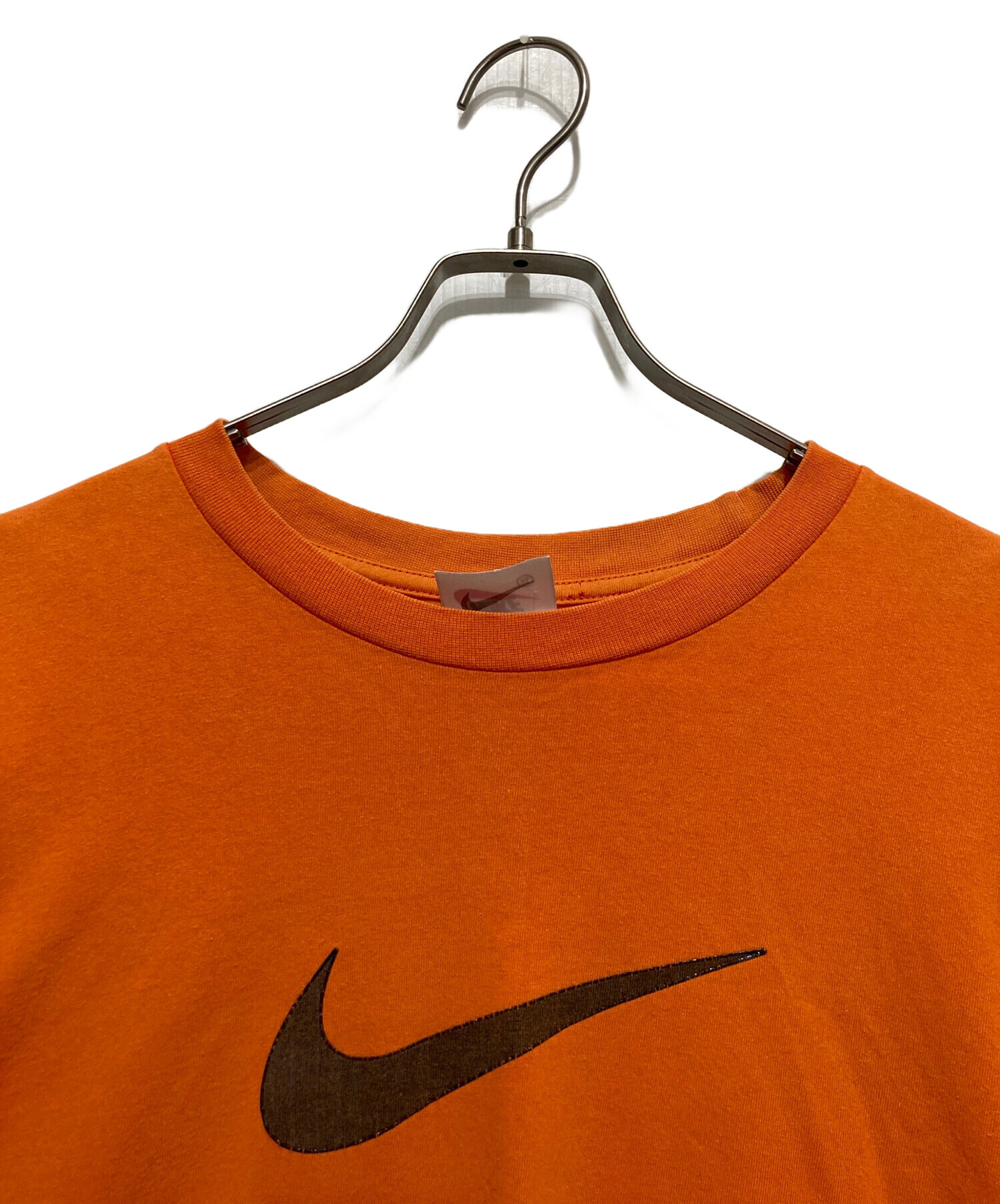 中古・古着通販】NIKE (ナイキ) 90sプリントtシャツ オレンジ サイズ