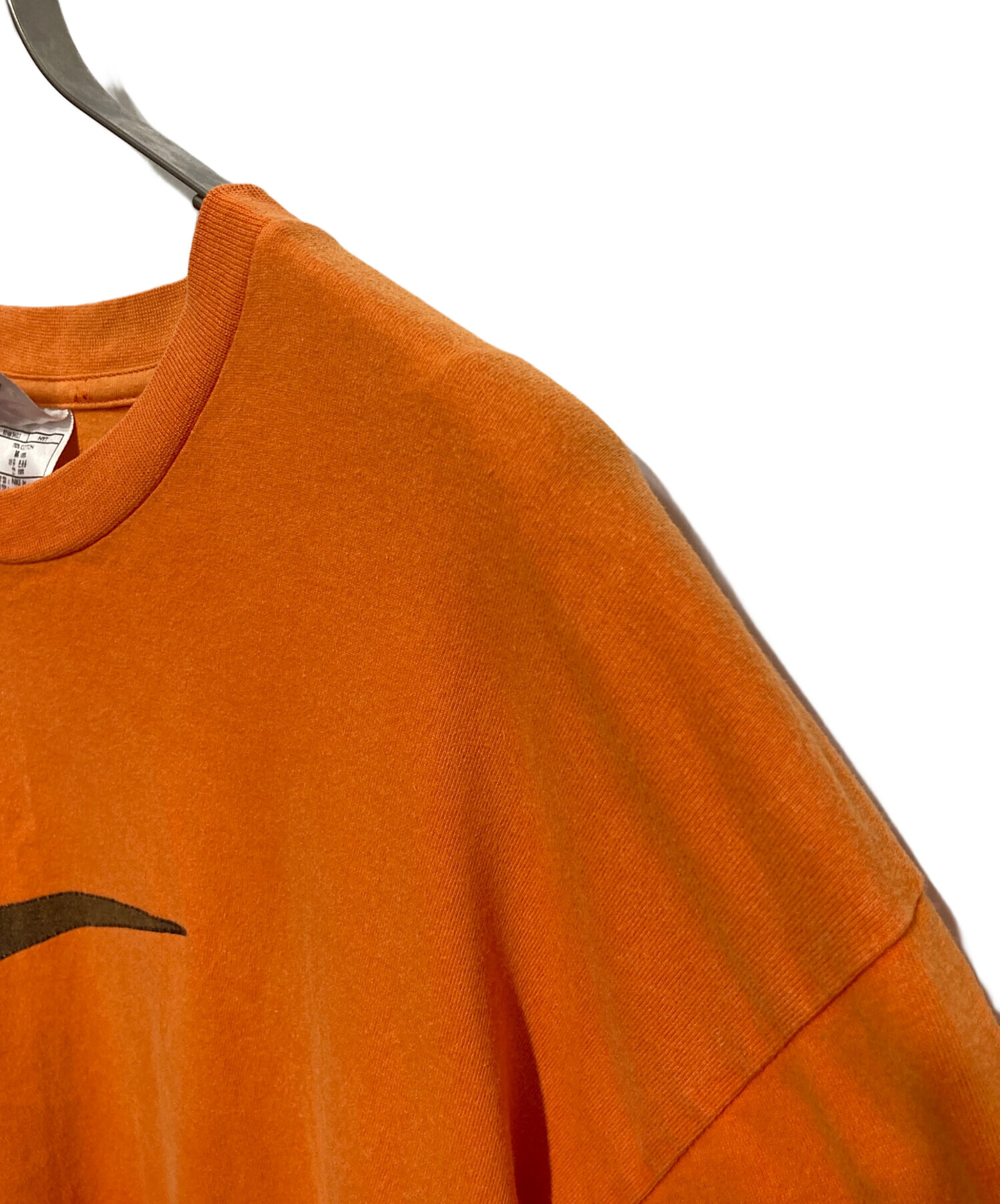 中古・古着通販】NIKE (ナイキ) 90sプリントtシャツ オレンジ サイズ