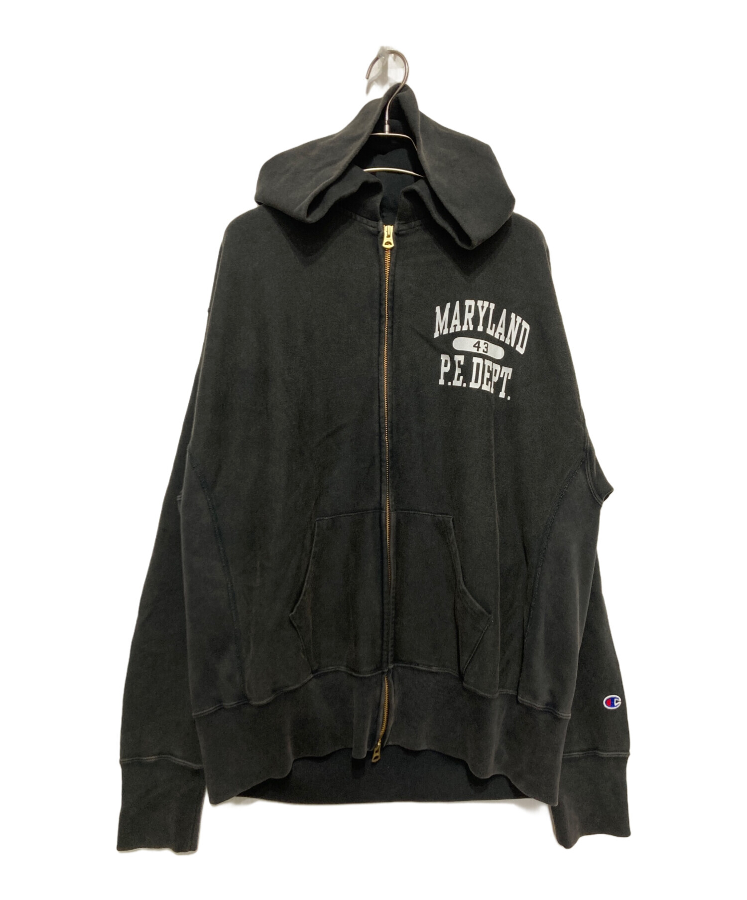 【新品未使用】Champion ブルゾン　テックウィーブフードジャケット　L 新品未使用】Champion ブルゾン テックウィーブフードジャケット L