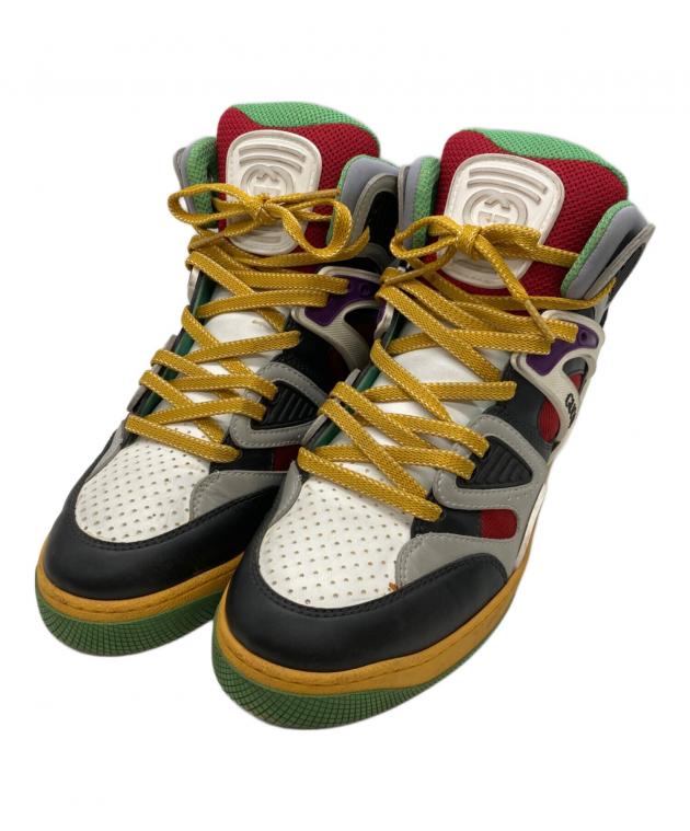 中古・古着通販】GUCCI (グッチ) バスケットハイカットスニーカー