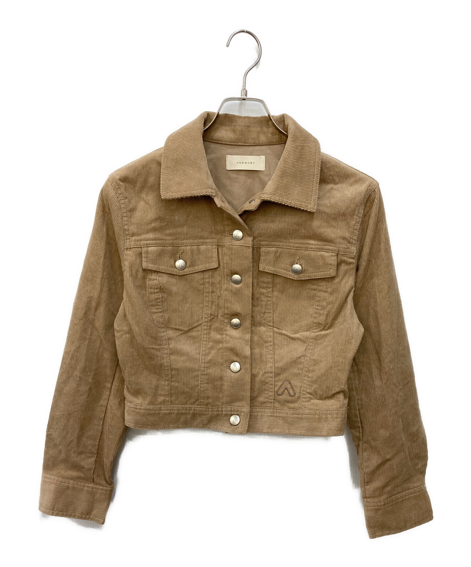 中古・古着通販】ANDMARY (アンドマリー) Elsa corduroy jacket エルサ 