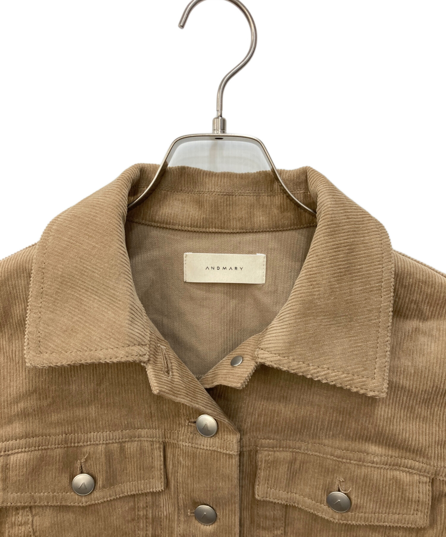 中古・古着通販】ANDMARY (アンドマリー) Elsa corduroy jacket エルサ