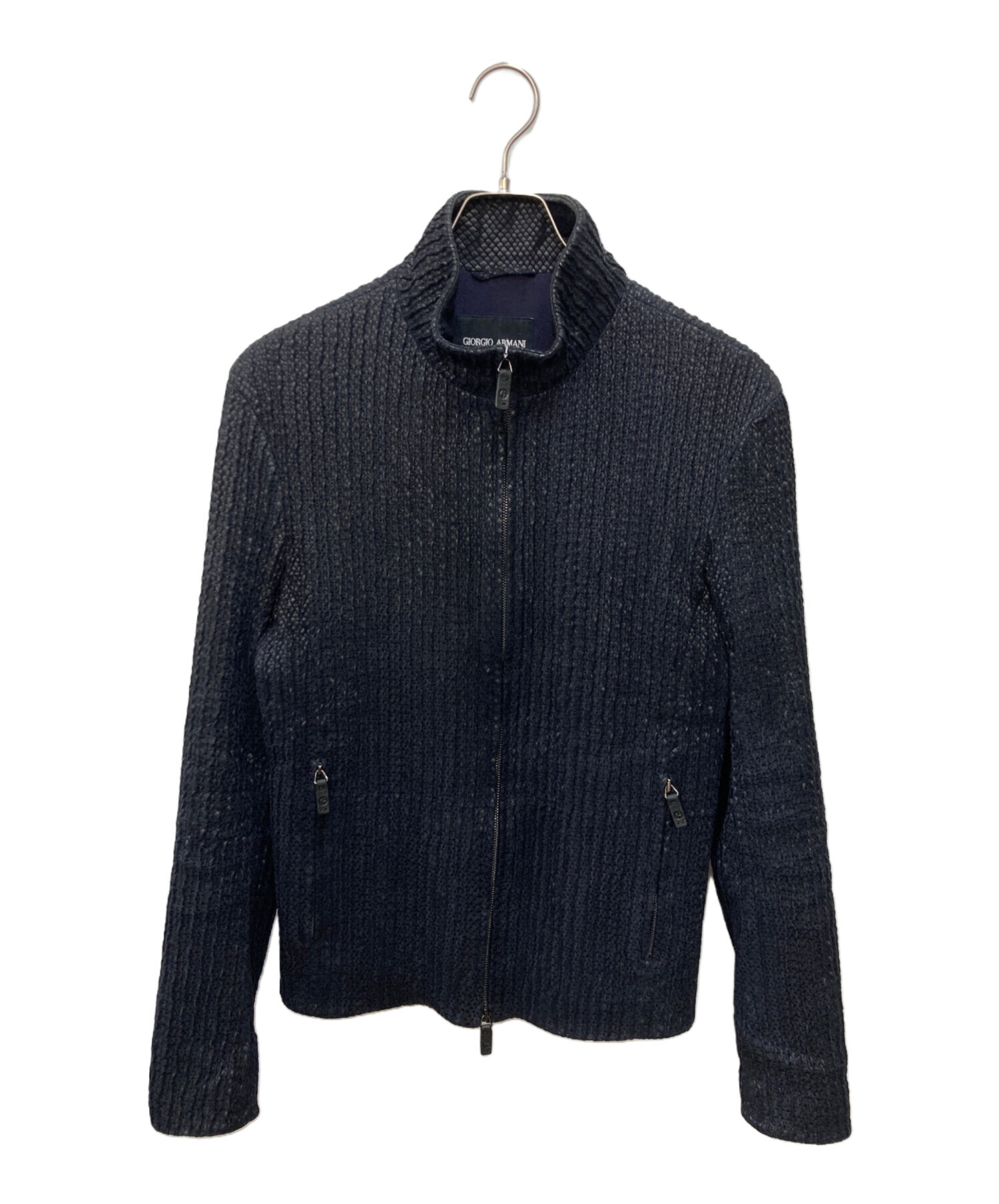 GIORGIO ARMANI ラムレザー　ジャケット 中古・古着通販】GIORGIO ARMANI (ジョルジオアルマーニ) ラムレザー