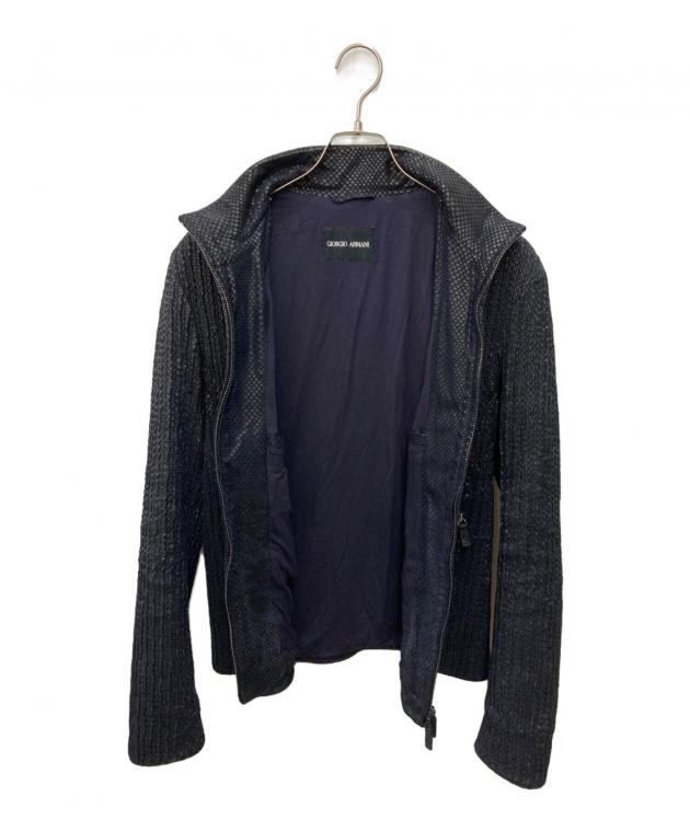 中古・古着通販】GIORGIO ARMANI (ジョルジオアルマーニ) ラムレザー