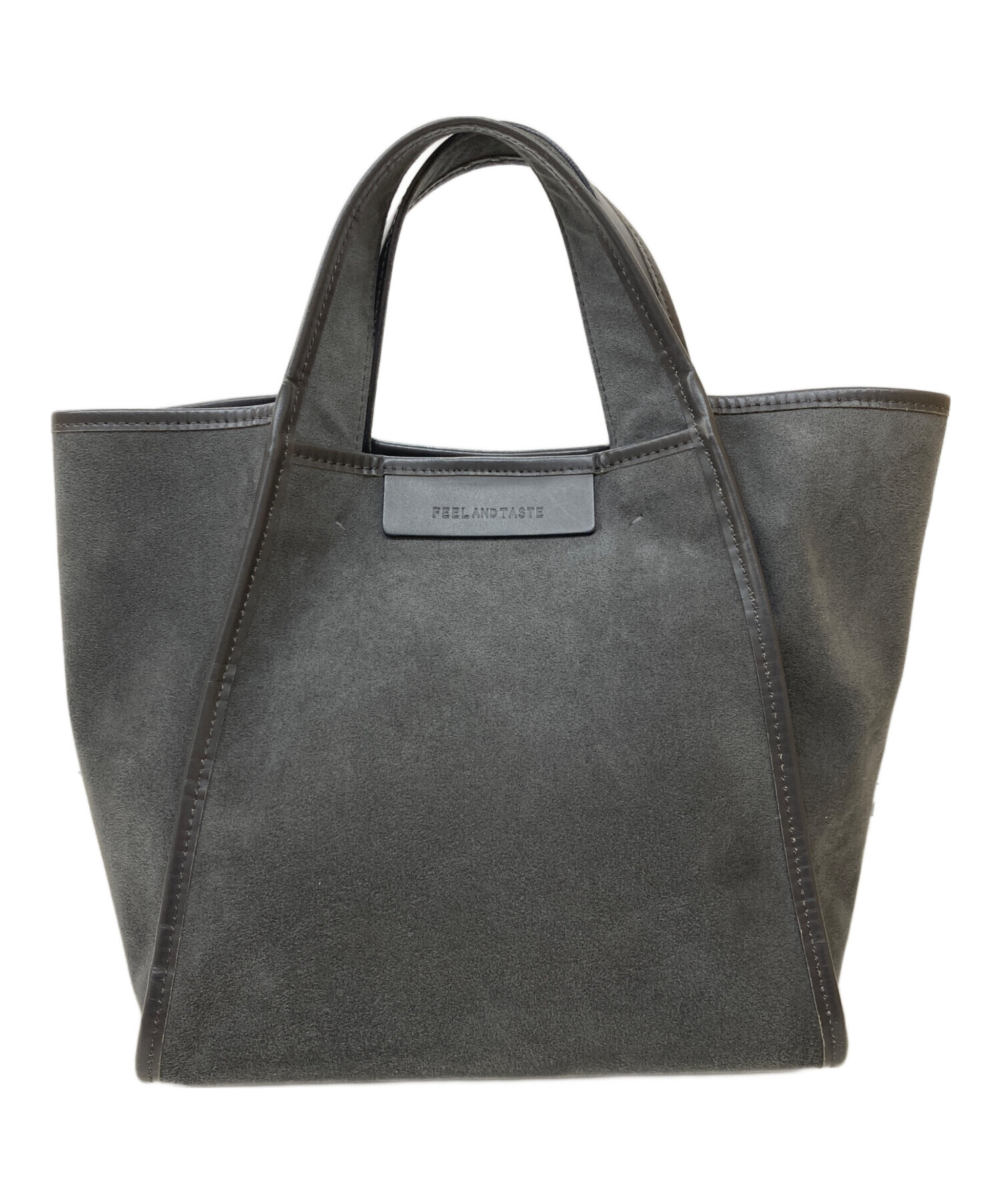 美品】FEEL AND TASTE MARCHE レザー トートバッグ 黒 新品 