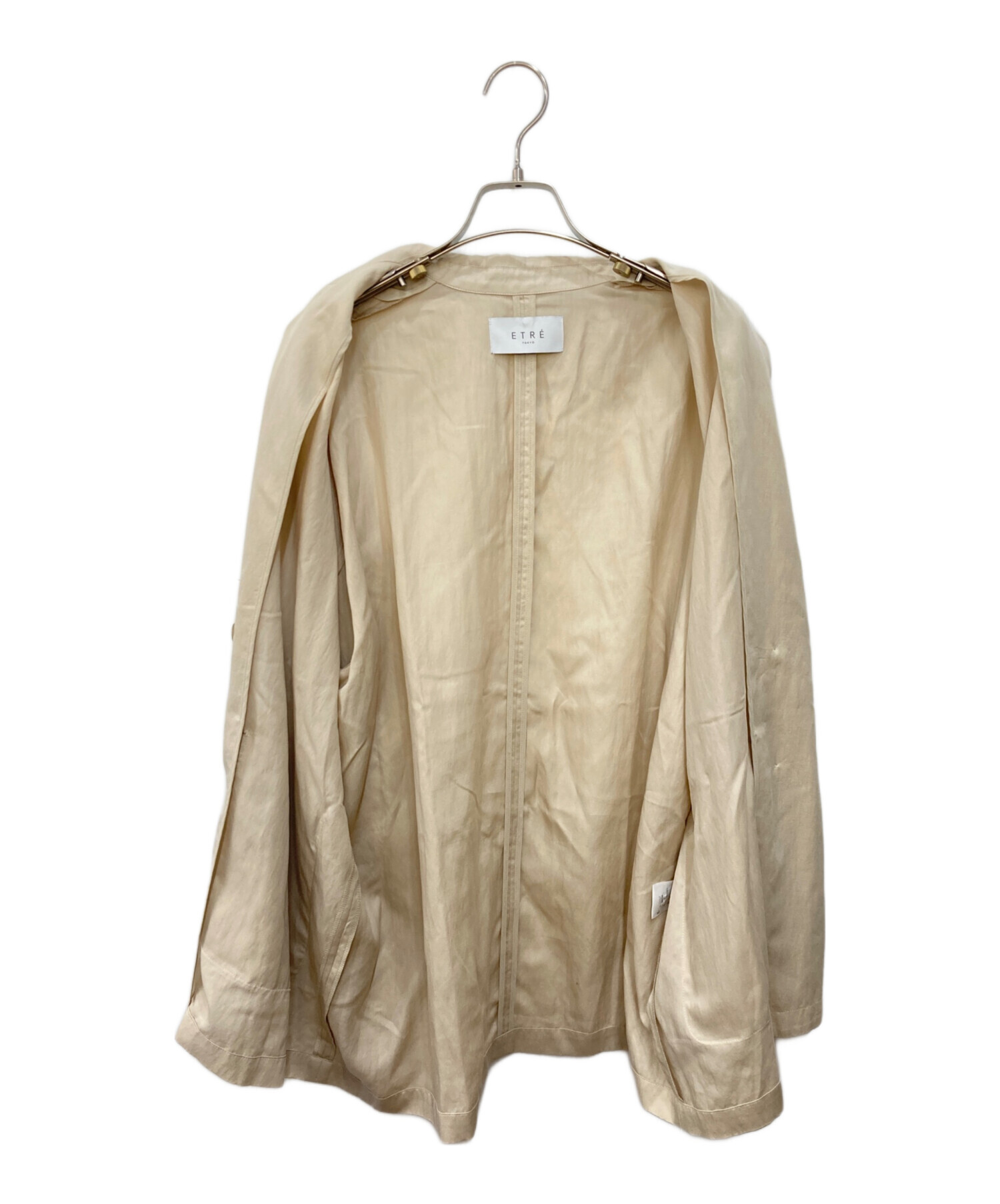 オークション多数開催中.新品.売り切り 　ETRE TOKYO ジャケット 中古・古着通販】ETRE TOKYO (エトレトウキョウ) ダブルブレスト