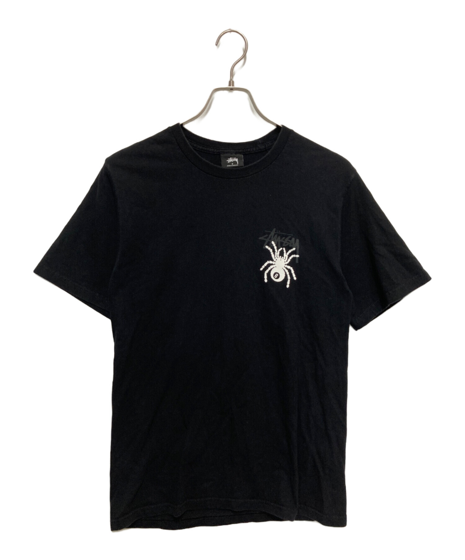 中古・古着通販】stussy (ステューシー) 8 BALL SPIDER Tシャツ 