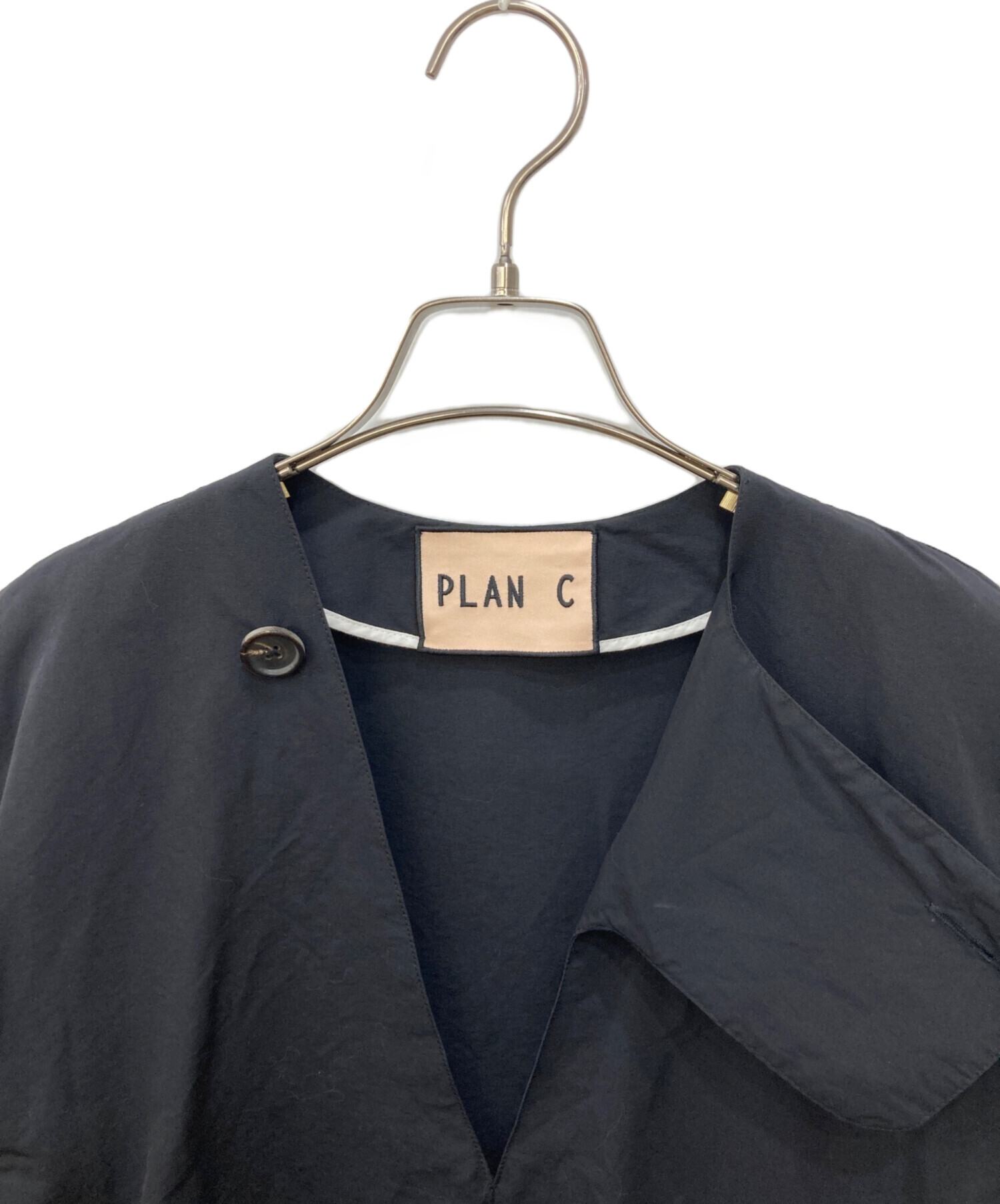 中古・古着通販】Plan C (プランシー) SHORT DRESS ブラック サイズ:38