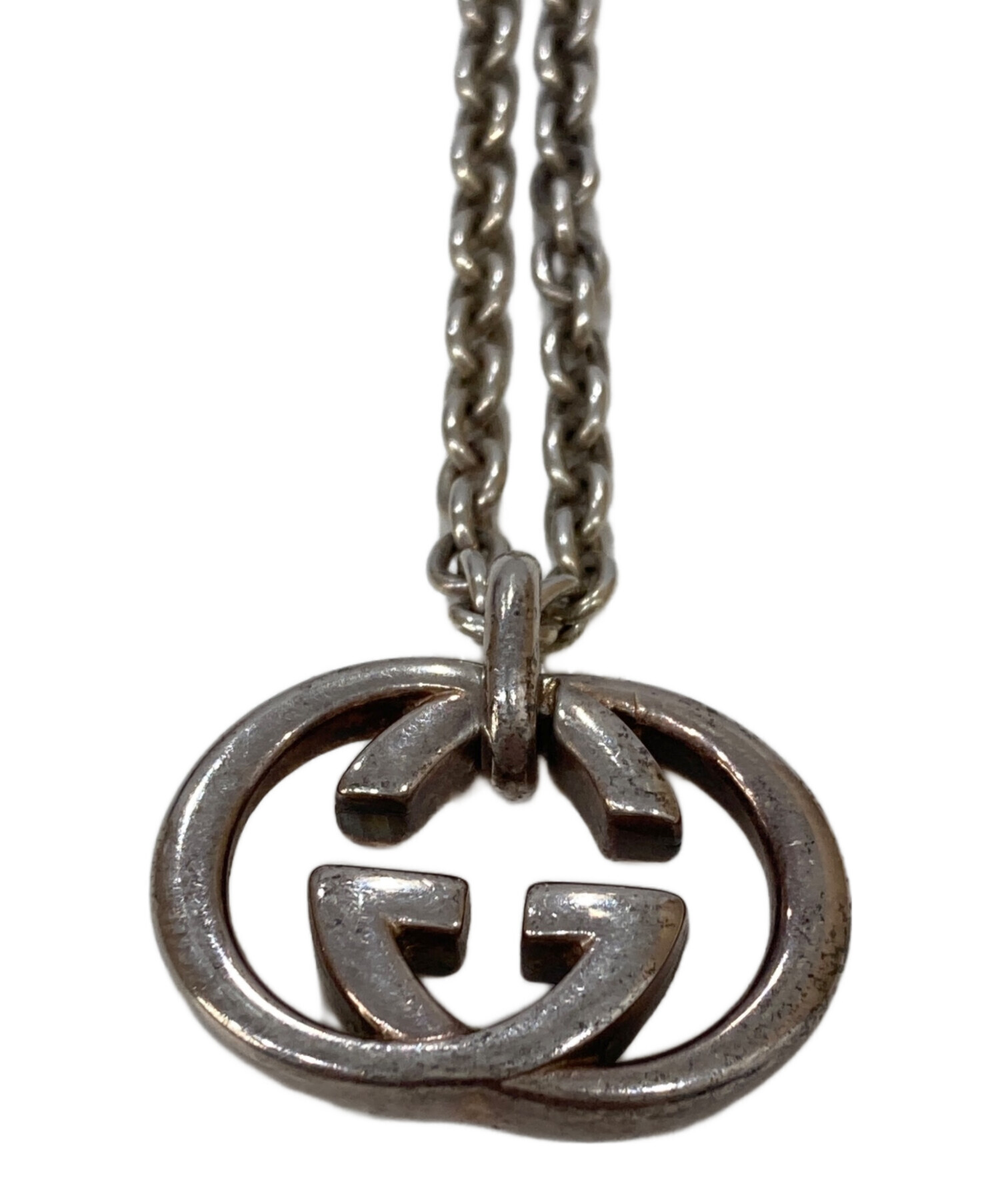 中古・古着通販】GUCCI (グッチ) インターロッキングG ネックレス