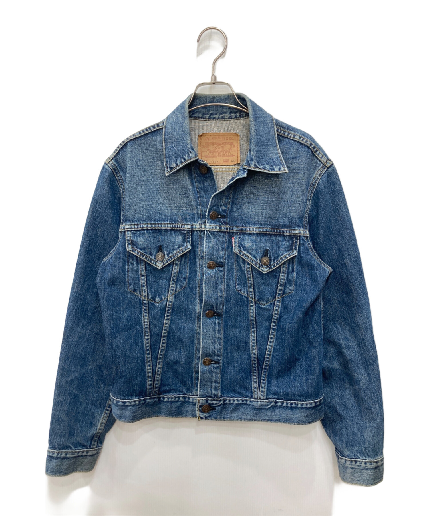リーバイス90年代復刻フィリピン製3rdジージャン 中古・古着通販】LEVI'S (リーバイス) 復刻3rdデニムジャケット