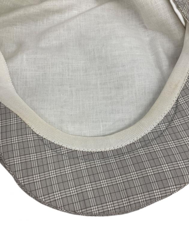 中古・古着通販】HERMES (エルメス) リネンハンチング グレー サイズ