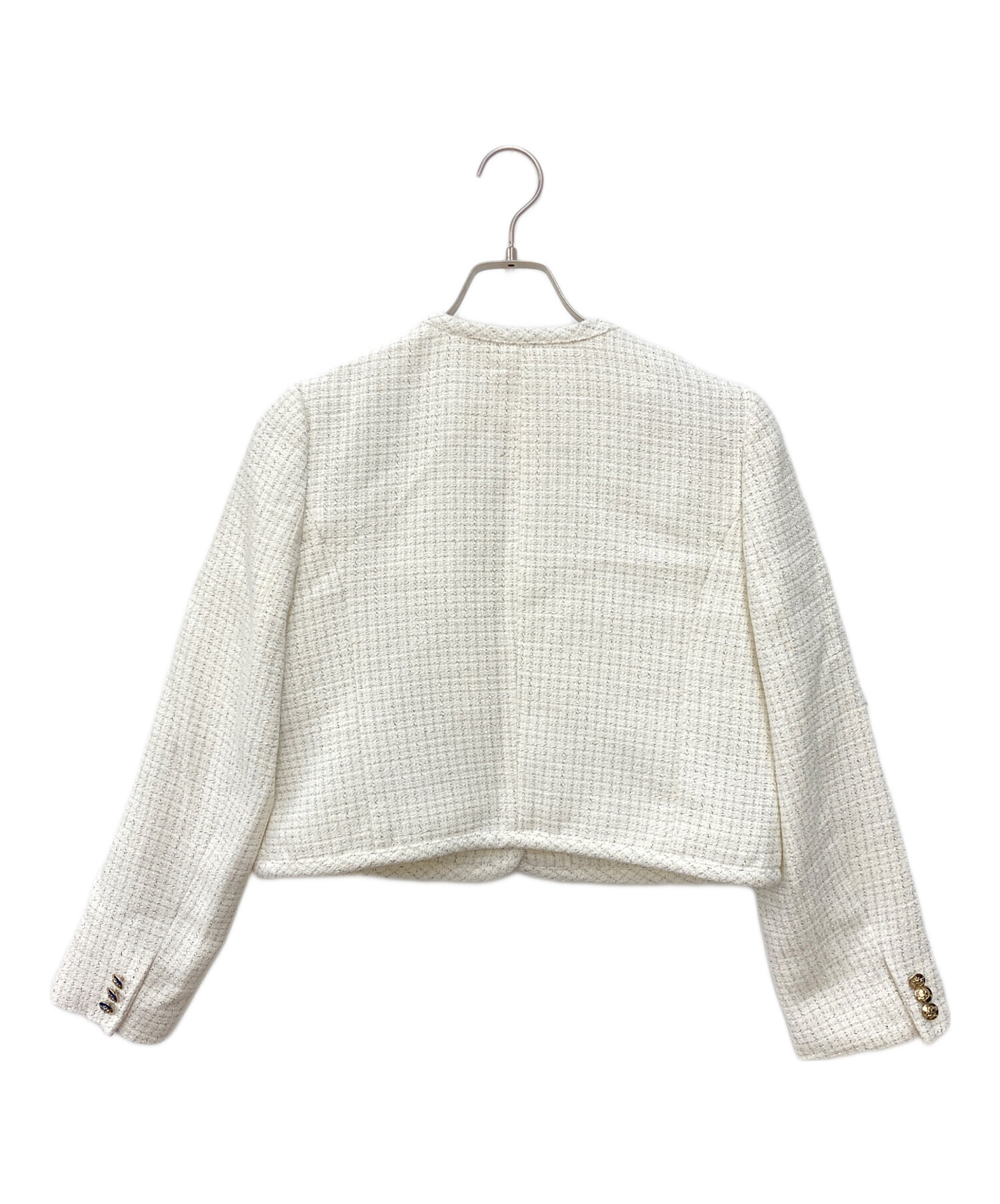 【人気完売・未使用級】38セルフォード　パイピングショートジャケット　ツイード 中古・古着通販】CELFORD (セルフォード) パイピングショート