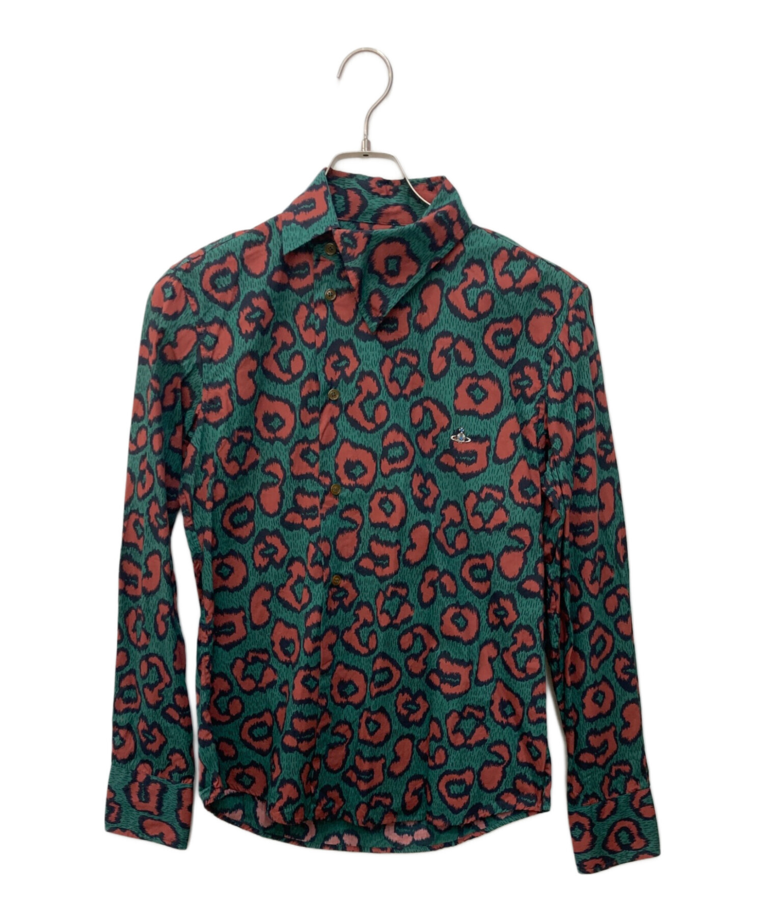 R*d様 Vivienne Westwood レオパードシャツ レア 46 オー 中古・古着通販】Vivienne Westwood man (ヴィヴィアン ウェストウッド