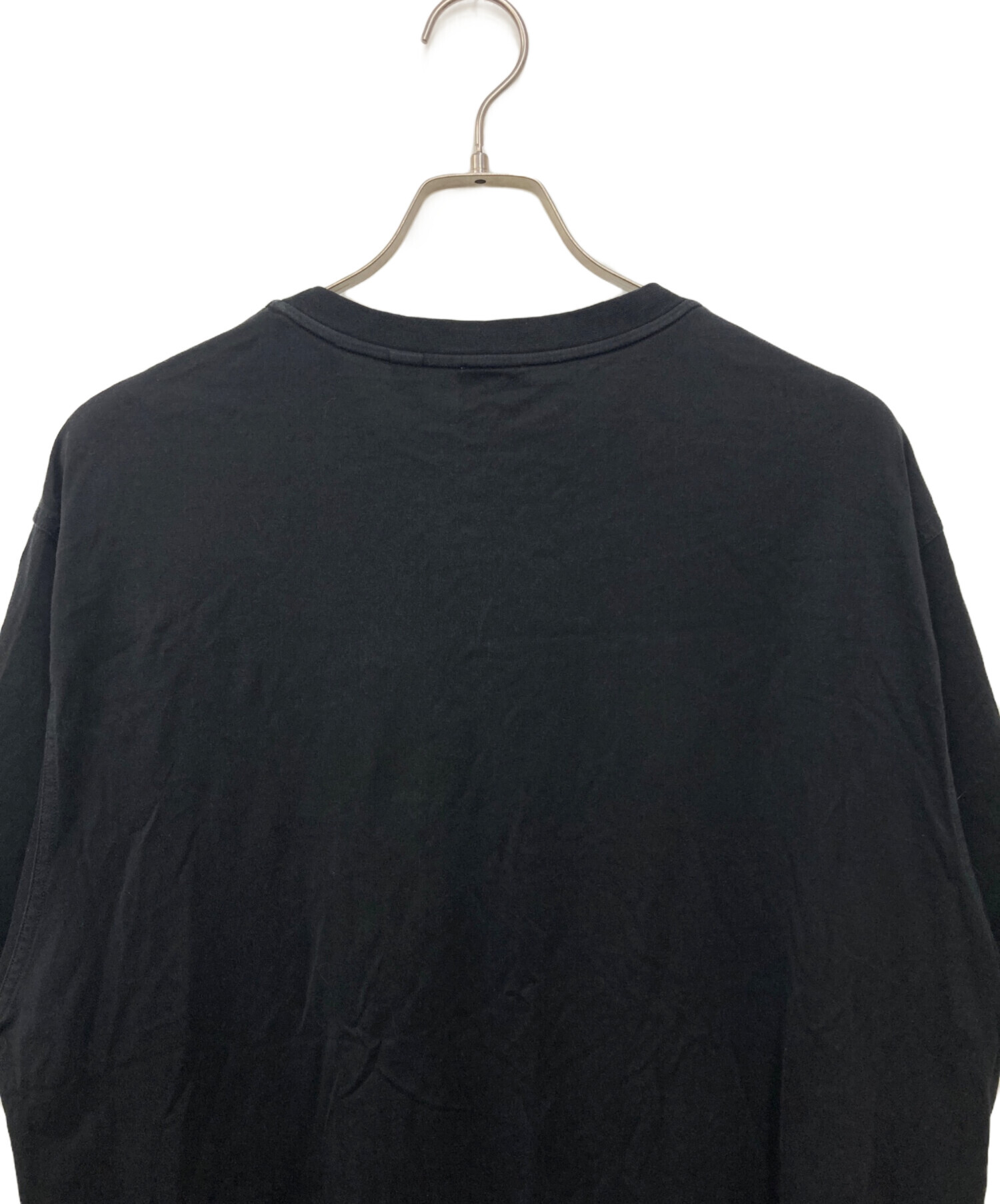 中古・古着通販】BURBERRY (バーバリー) ロゴプリントtシャツ ブラック