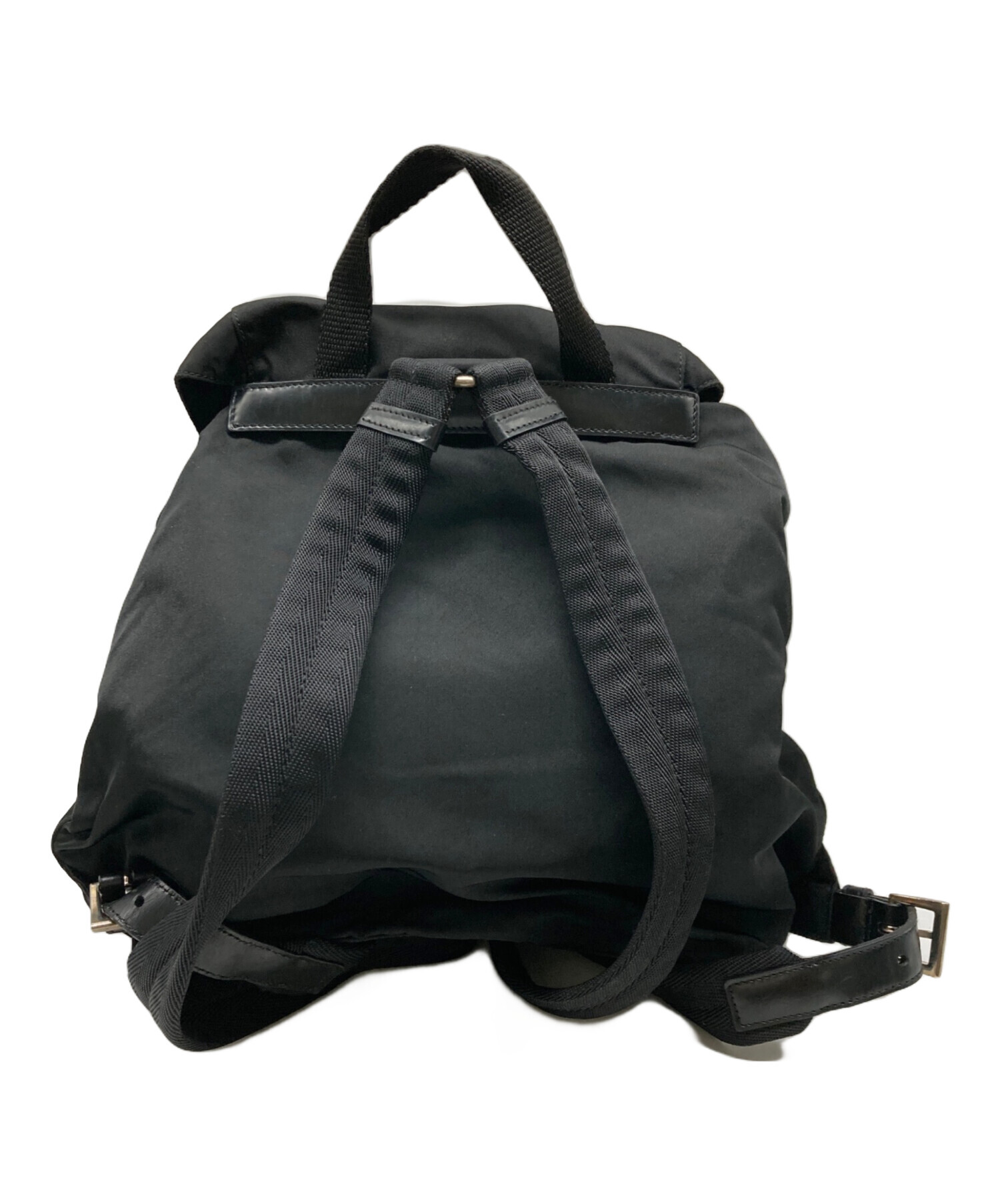 中古・古着通販】PRADA (プラダ) ナイロンリュック ブラック｜ブランド