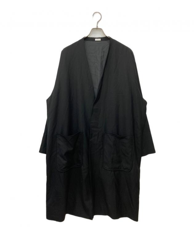 中古・古着通販】SEEALL (シーオール) ノーカラーウールコート