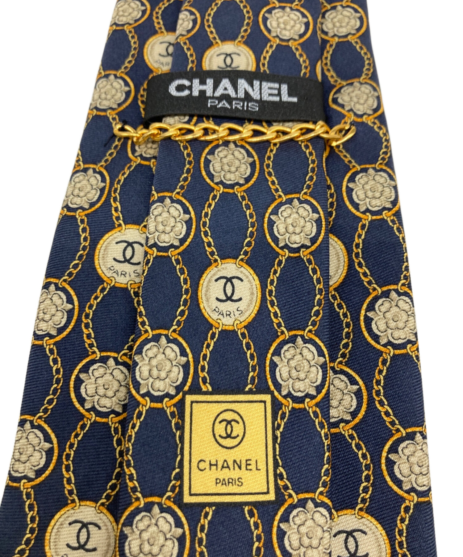 中古・古着通販】CHANEL (シャネル) ココマークチェーンカメリア