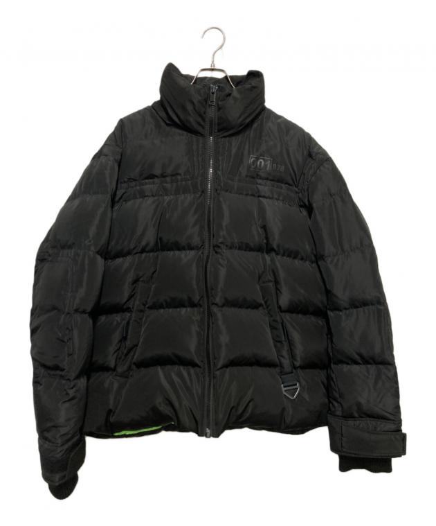 い*い様 DIESEL 25awダウンジャケット ブラック/カモフラージュ　46 中古・古着通販】DIESEL (ディーゼル) W-RUSSEL/ダウンジャケット