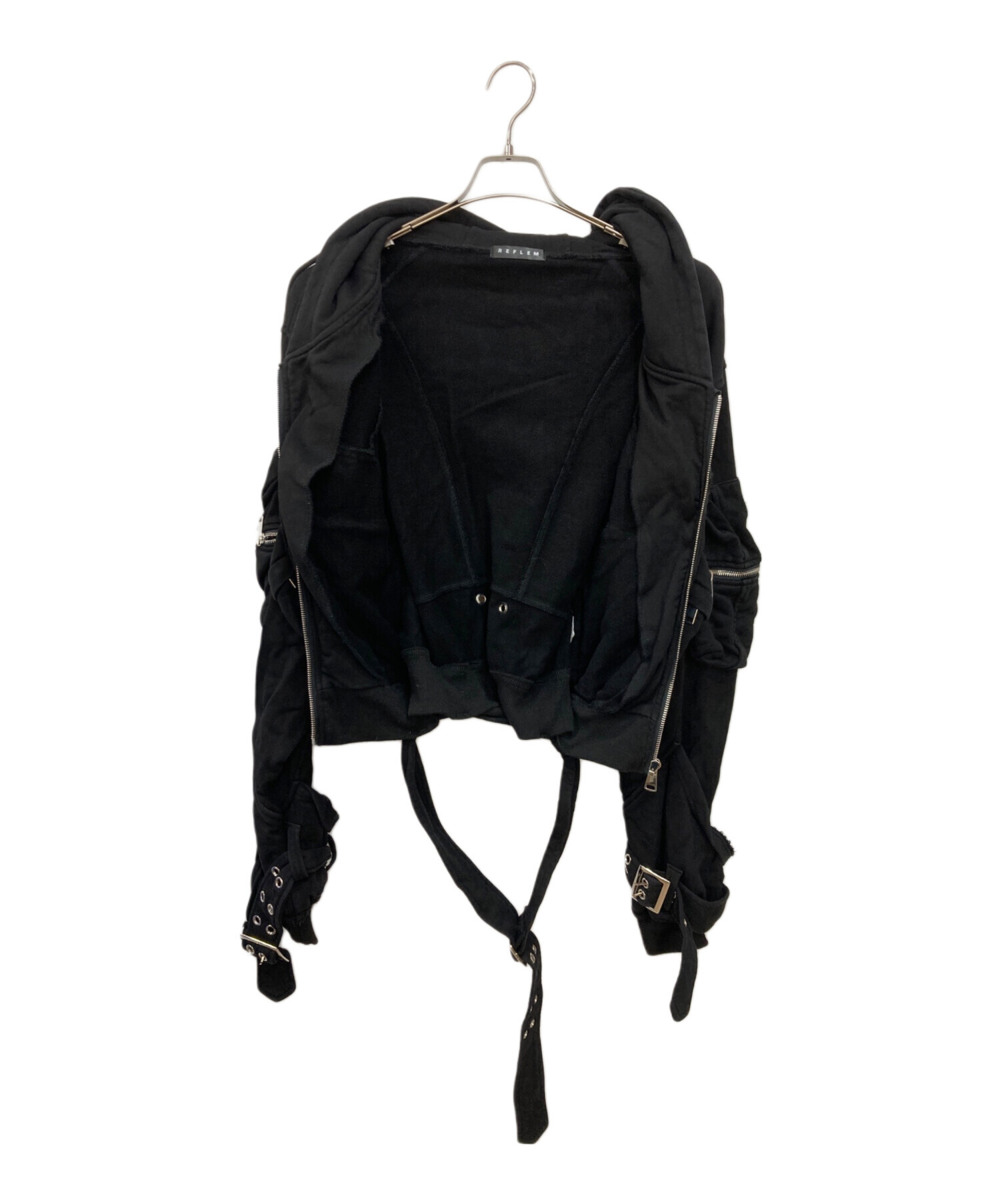 中古・古着通販】REFLEM (レフレム) ベルト付きクロップカーゴZIP