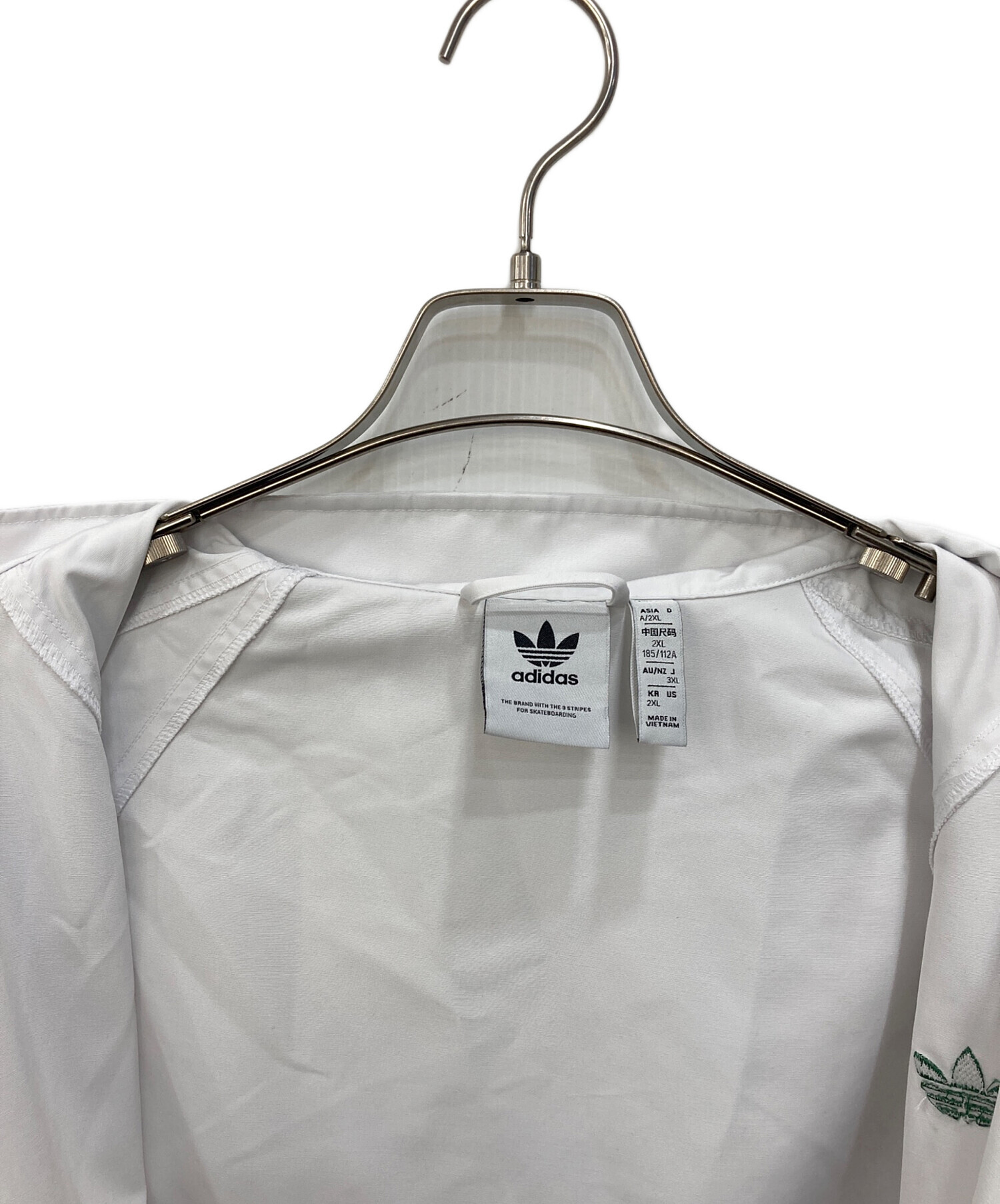  オリジナル　トラックジャケット　 ホワイト 中古・古着通販】adidas (アディダス) Gatsele トラックジャケット