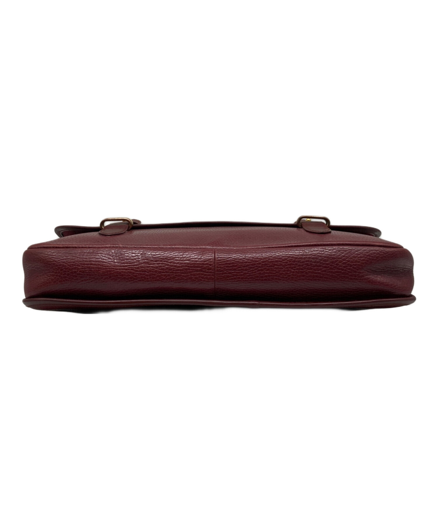 中古・古着通販】Cartier (カルティエ) ビジネスバッグ ボルドー
