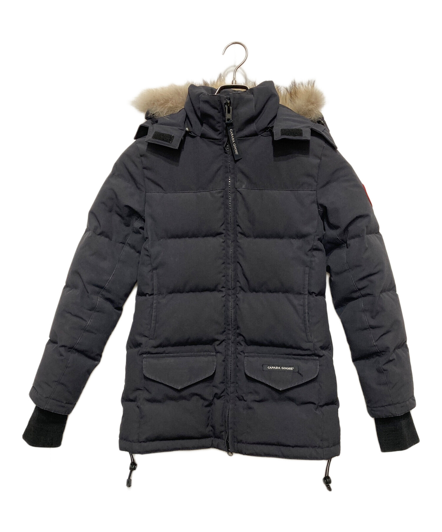 中古・古着通販】CANADA GOOSE (カナダグース) SOLARIS PARKA ブラック 