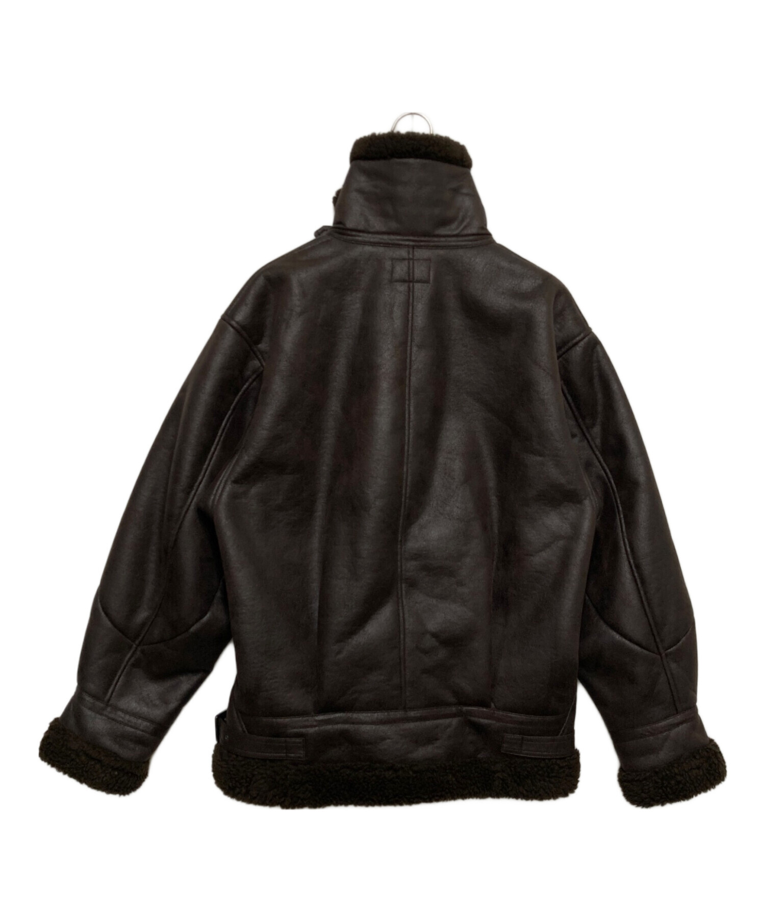 monkey time モンキータイム B-3 ジャケット M 新品未使用品 中古・古着通販】MONKEY TIME (モンキータイム) フェイクムートンB-3