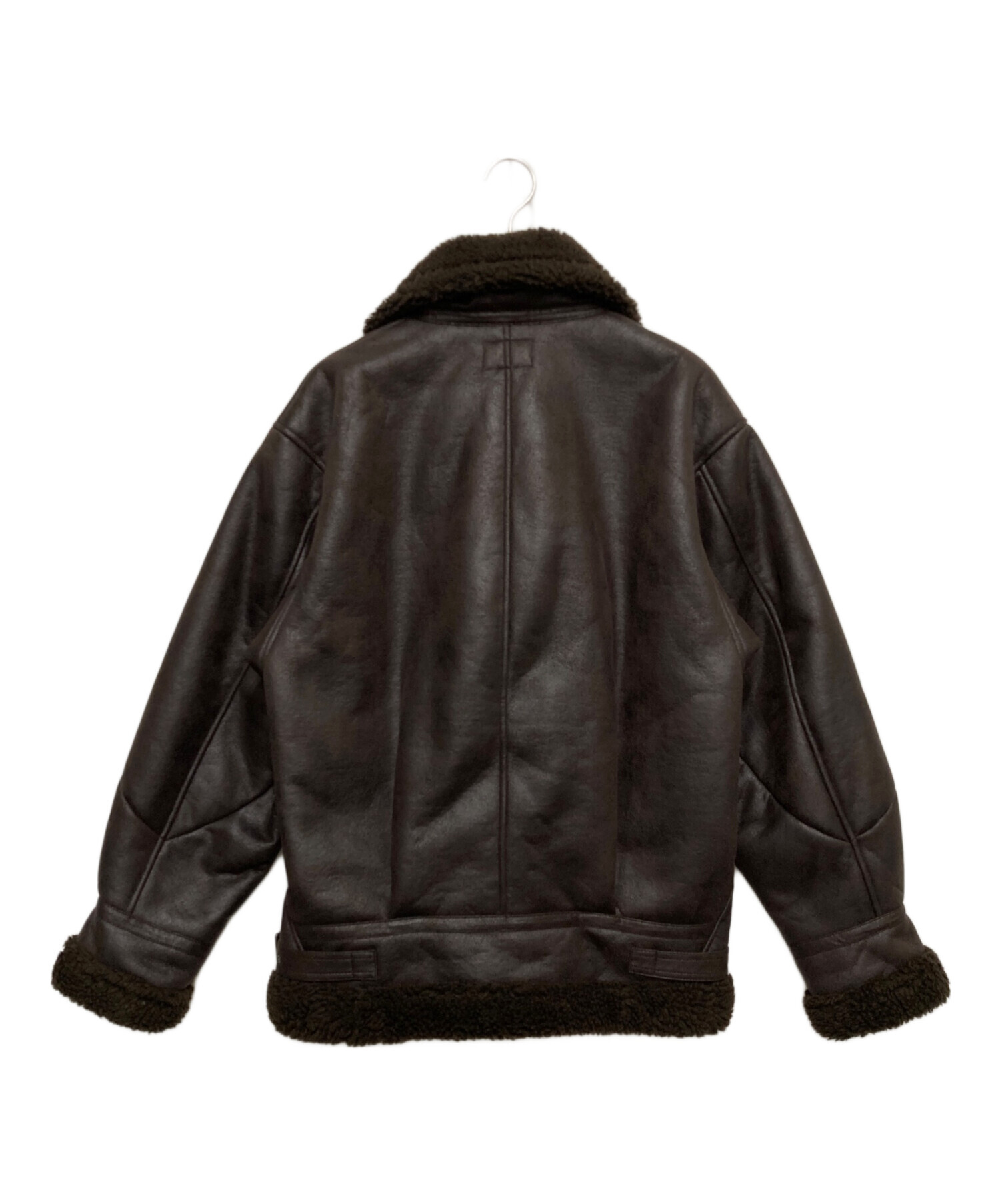 monkey time モンキータイム B-3 ジャケット M 新品未使用品 中古・古着通販】MONKEY TIME (モンキータイム) フェイクムートンB-3