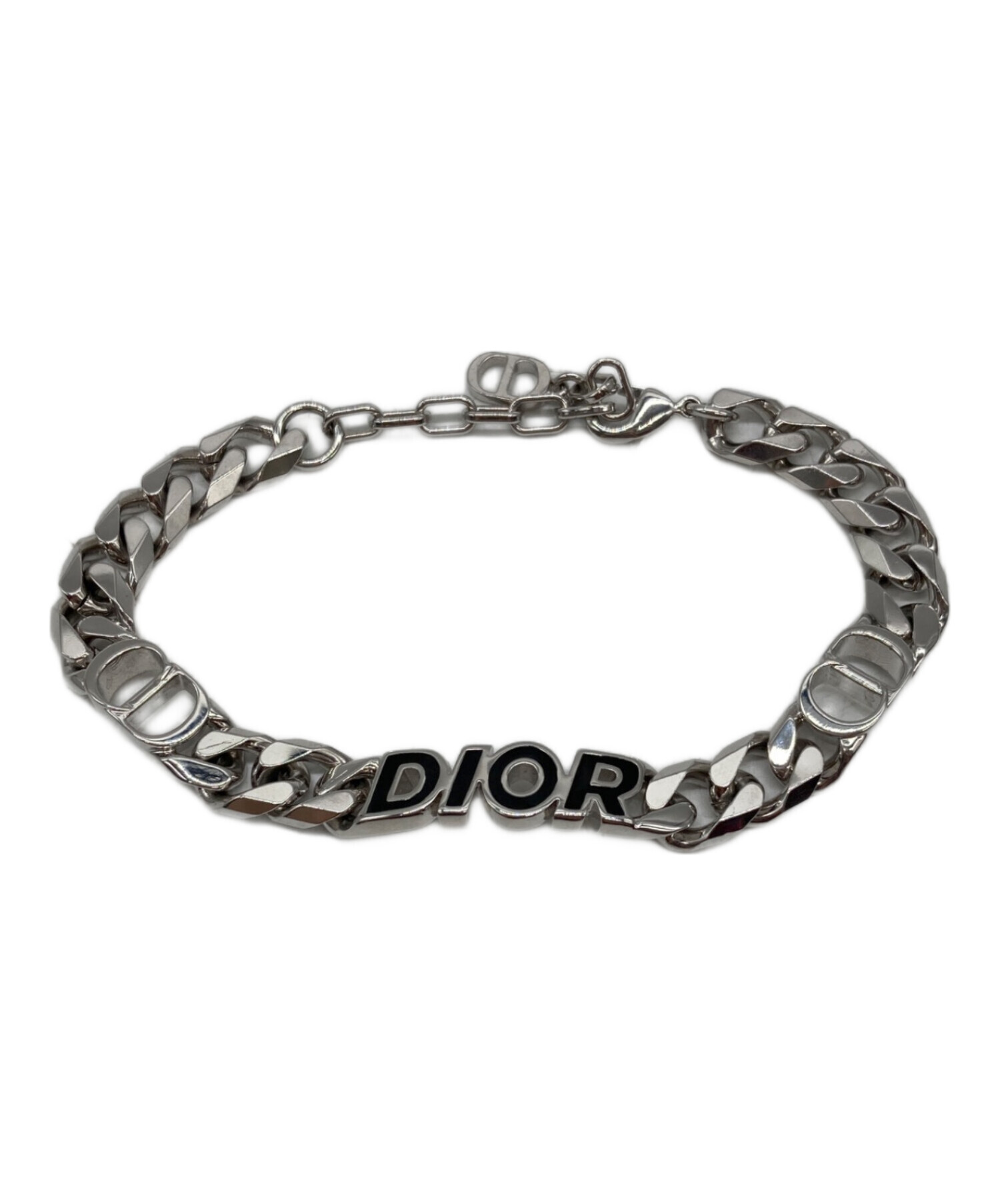 中古・古着通販】DIOR (ディオール) チェーンリンクブレスレット
