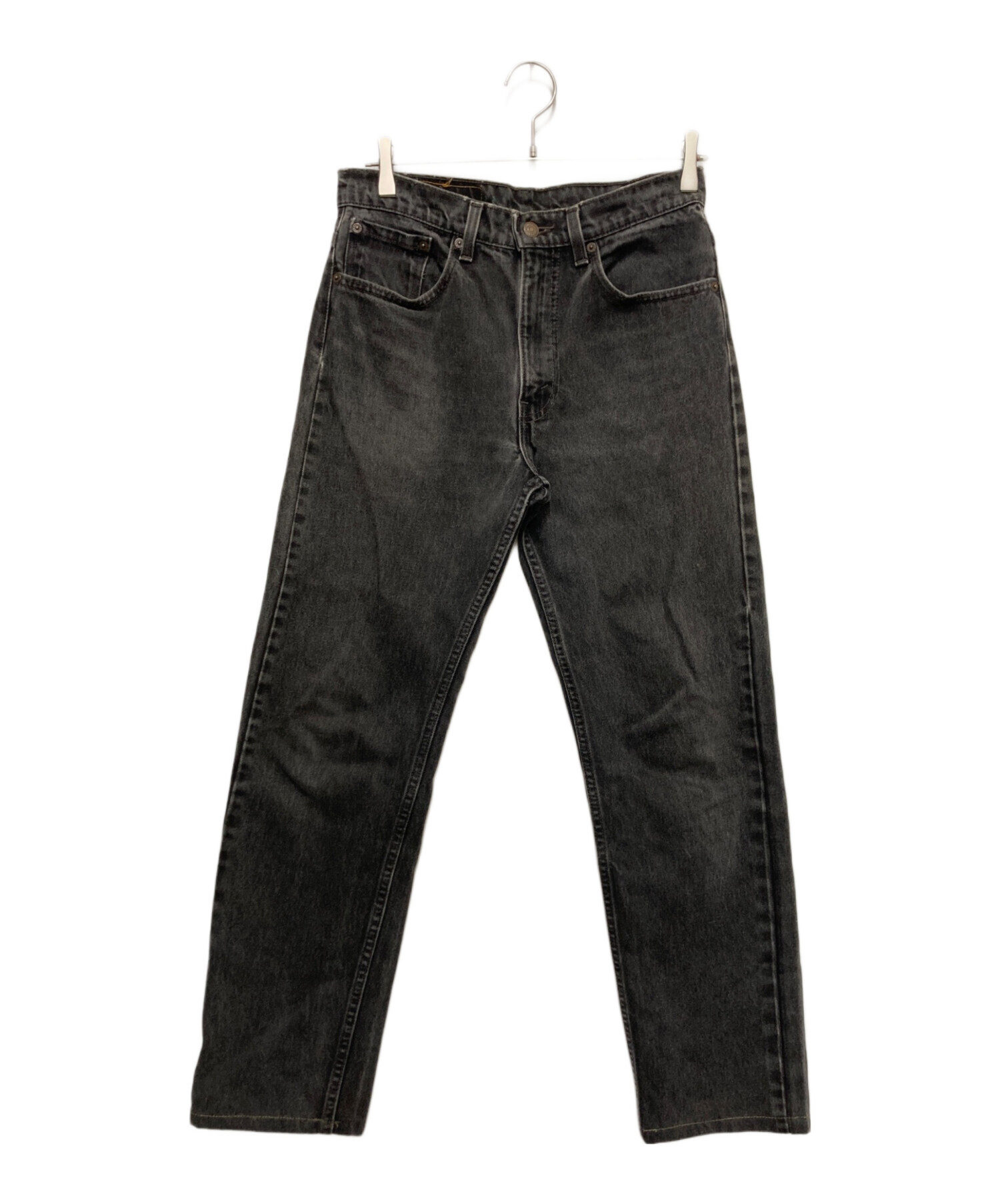 ♡美品♡00s LEVI'S 505 USA製 デニム W32 L34 中古・古着通販】LEVI'S (リーバイス) 後染め505デニムパンツ ブラック