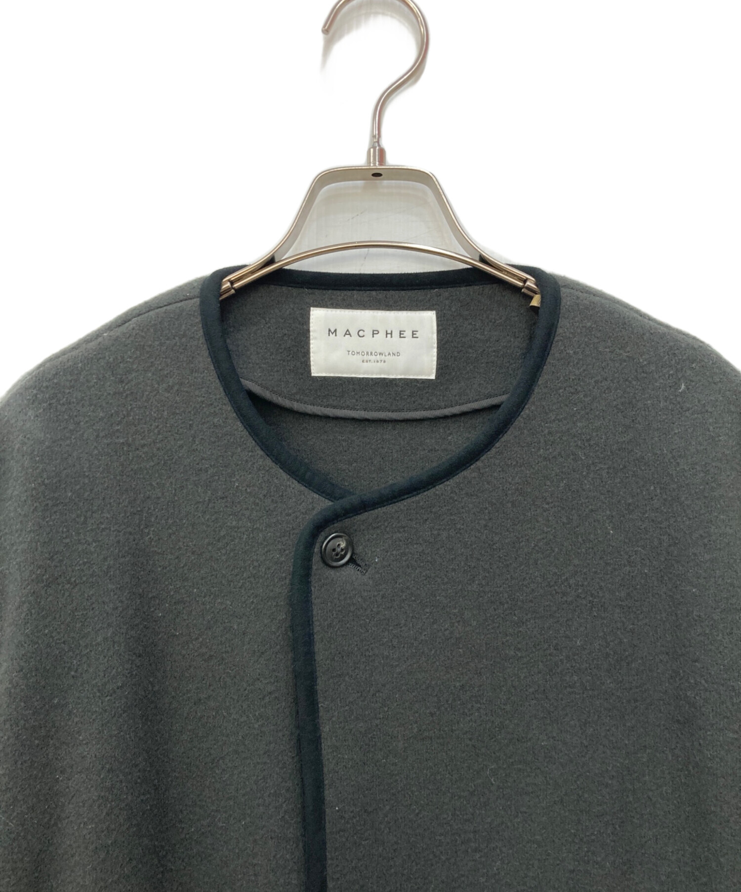 中古・古着通販】MACPHEE (マカフィー) ウールダブルジャージー ノー