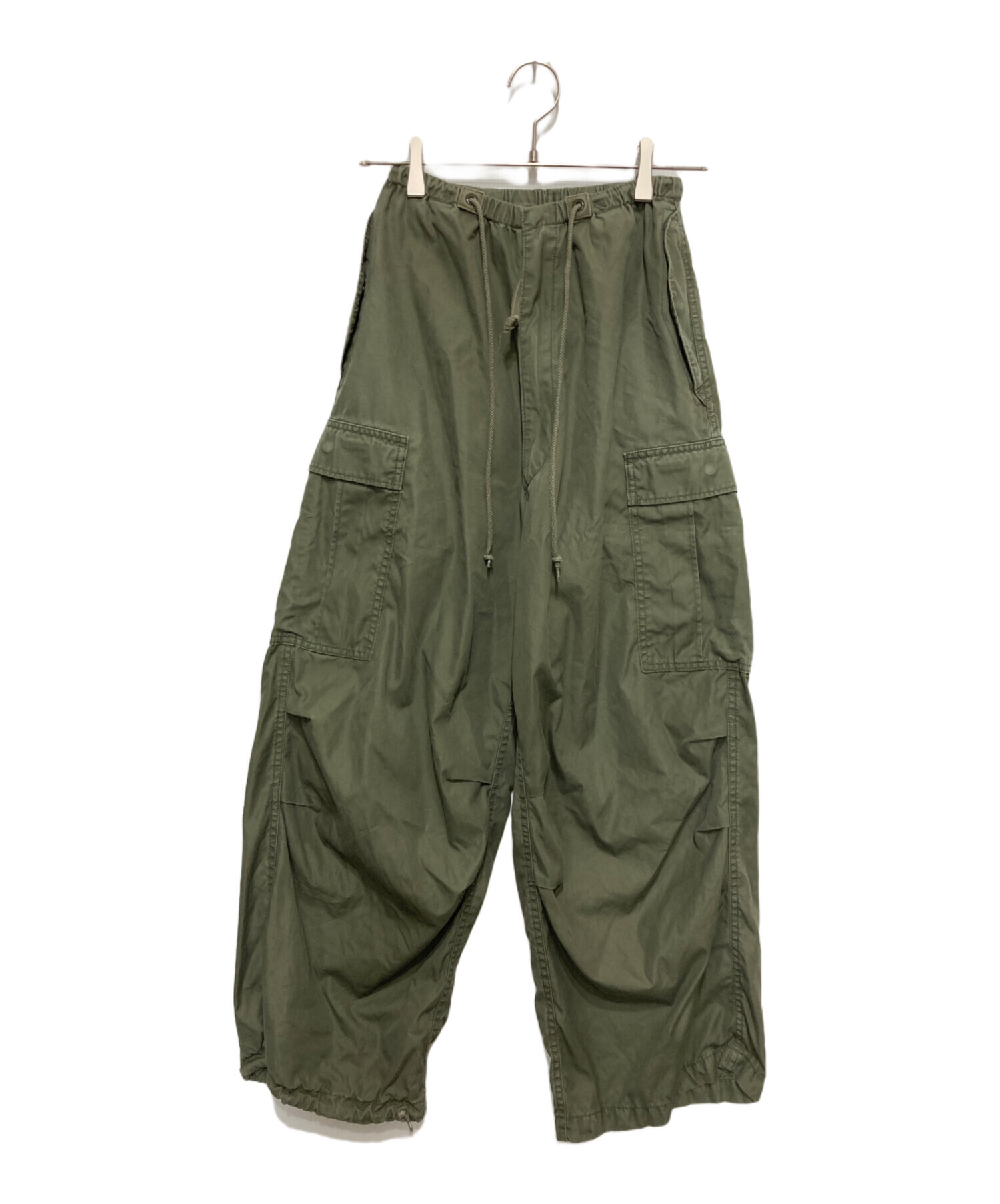 中古・古着通販】HYKE (ハイク) N/C TYPE M-51 SHELL PANTS グリーン